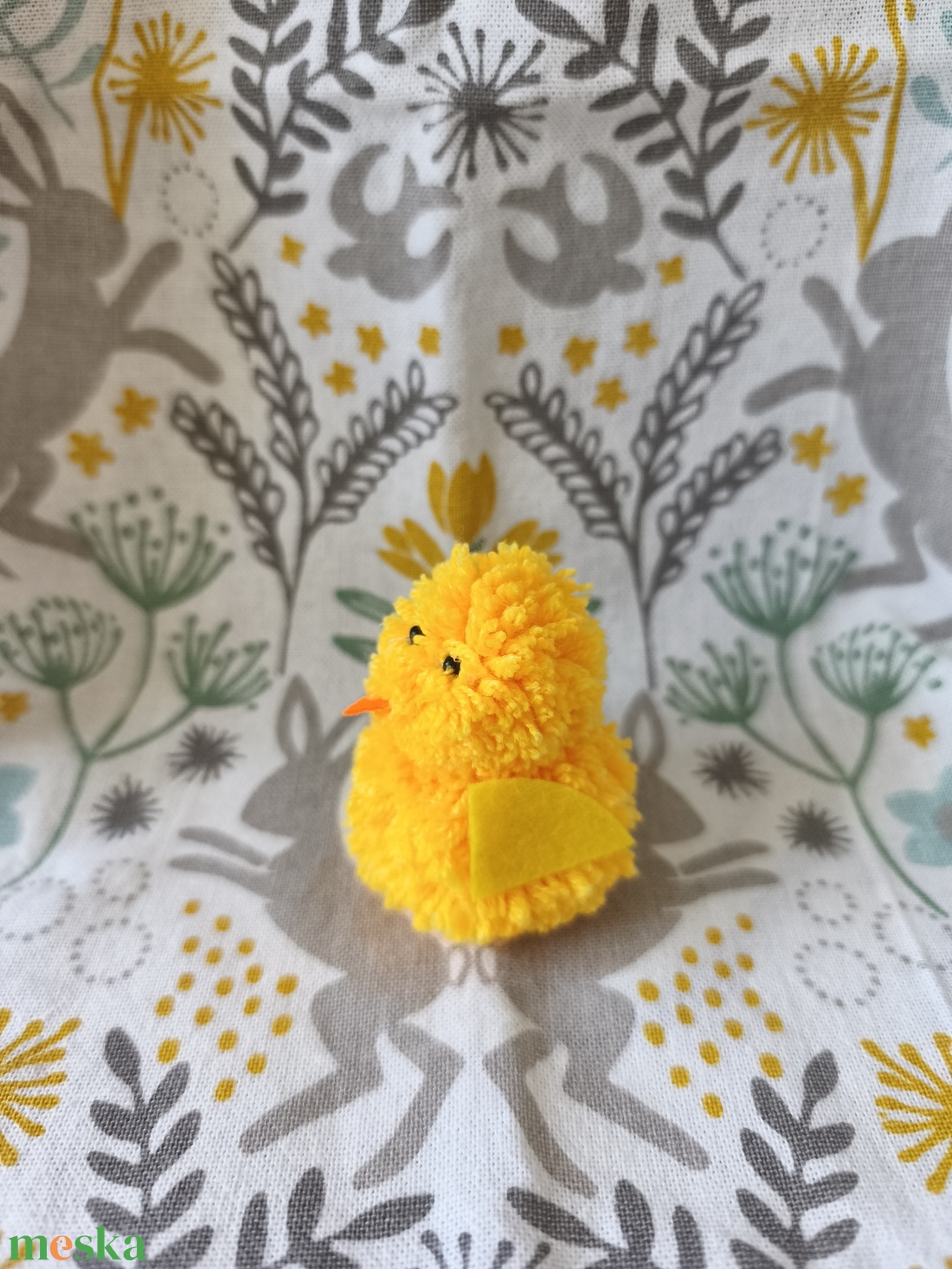 Húsvéti csibe dekoráció  - ünnepi díszek, dekorációk - húsvéti díszek és dekorációk - húsvéti asztaldíszek - Meska.hu