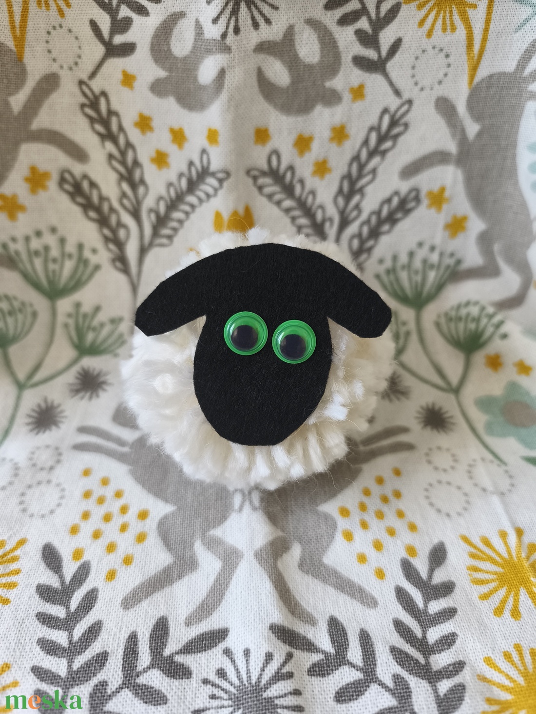 Húsvéti nagy bárány dekoráció  - ünnepi díszek, dekorációk - húsvéti díszek és dekorációk - húsvéti asztaldíszek - Meska.hu