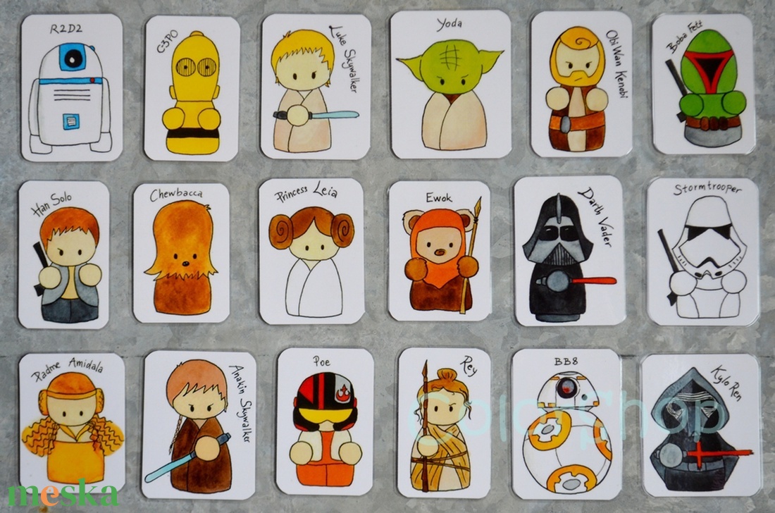 Star Wars hűtőmágnes készlet 18 db-os! - otthon & életmód - konyhafelszerelés, tálalás - konyhai dekoráció - hűtőmágnes - Meska.hu Star Wars hűtőmágnes készlet 18 db-os! - otthon & életmód - konyhafelszerelés, tálalás - konyhai dekoráció - hűtőmágnes - Meska.hu