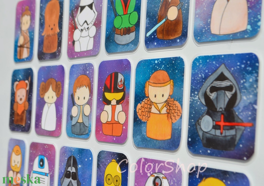 Star Wars (GALAXIS) hűtőmágnes készlet 18 db-os! - játék & sport - Meska.hu Star Wars (GALAXIS) hűtőmágnes készlet 18 db-os! - játék & sport - Meska.hu