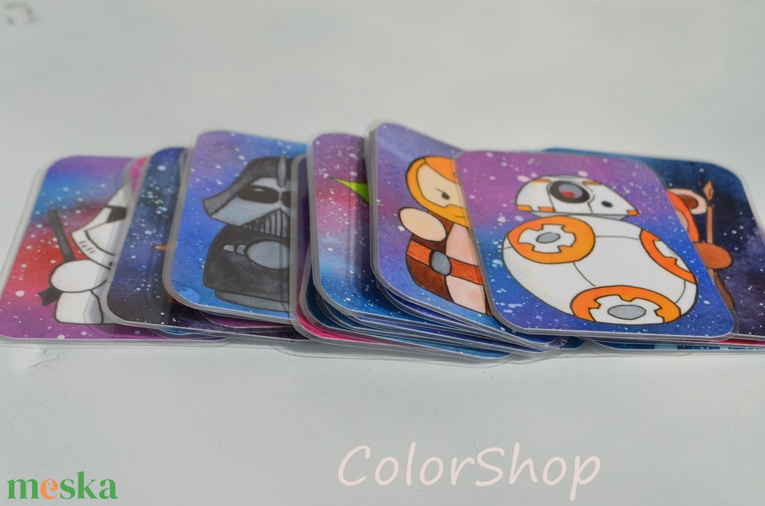 Star Wars (GALAXIS) hűtőmágnes készlet 18 db-os! - játék & sport - Meska.hu Star Wars (GALAXIS) hűtőmágnes készlet 18 db-os! - játék & sport - Meska.hu