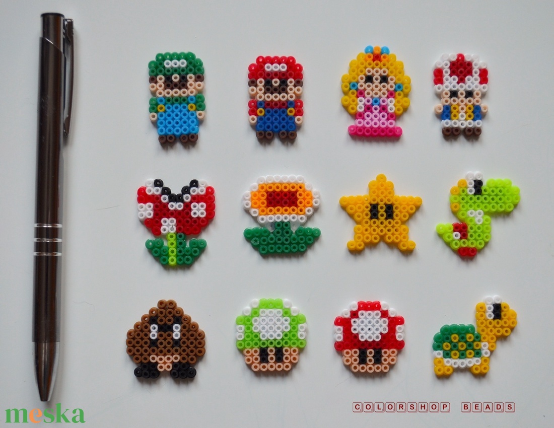 Super Mario mini hűtőmágnes készlet (12 db) - otthon & életmód - konyhafelszerelés, tálalás - konyhai dekoráció - hűtőmágnes - Meska.hu Super Mario mini hűtőmágnes készlet (12 db) - otthon & életmód - konyhafelszerelés, tálalás - konyhai dekoráció - hűtőmágnes - Meska.hu