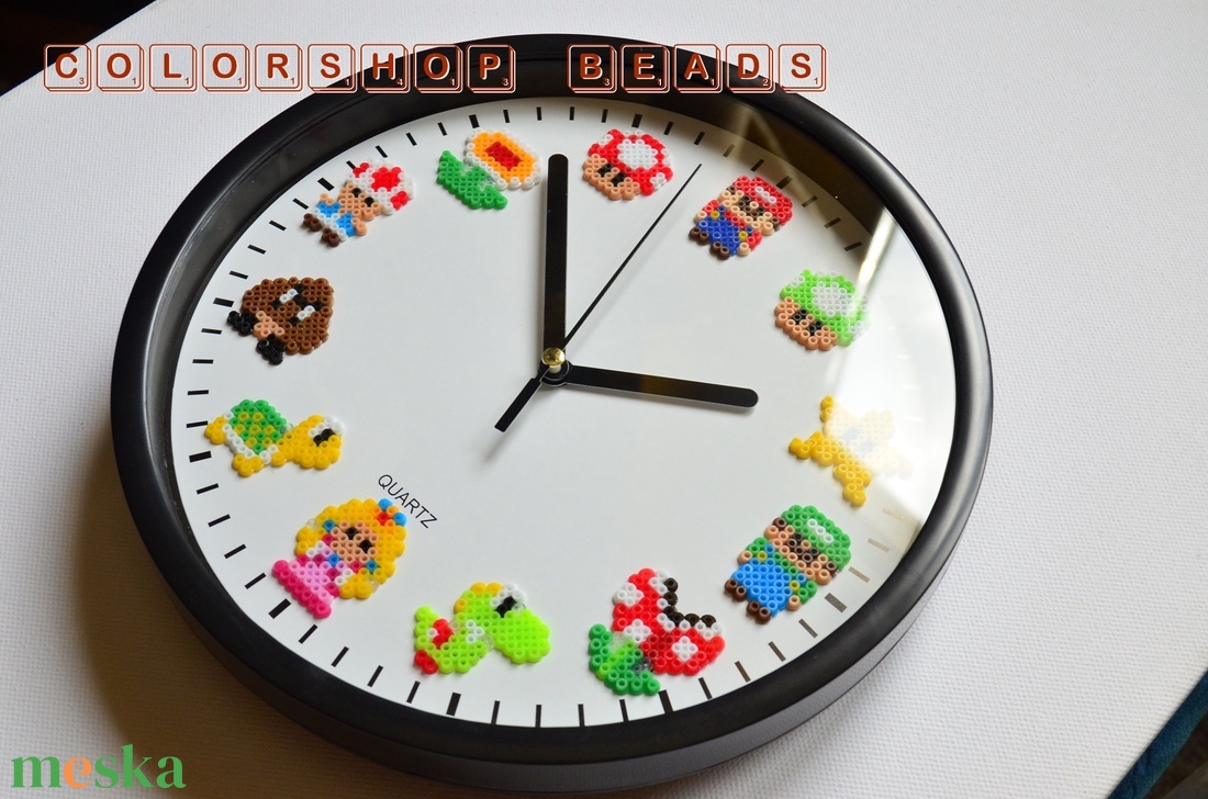 Super Mario falióra (22,5 cm) -  - Meska.hu