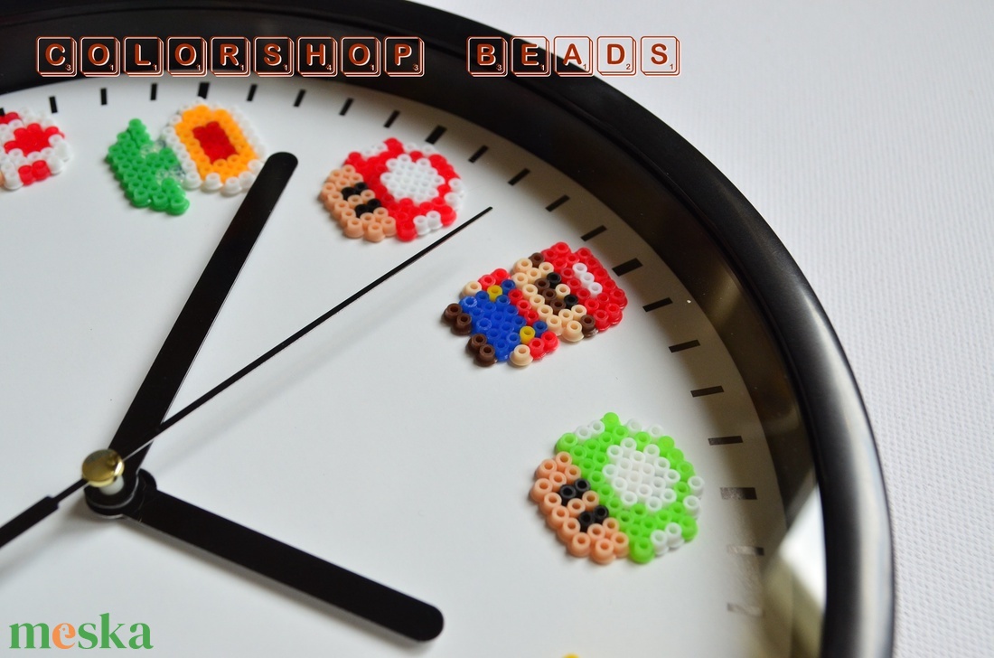 Super Mario falióra (22,5 cm) -  - Meska.hu