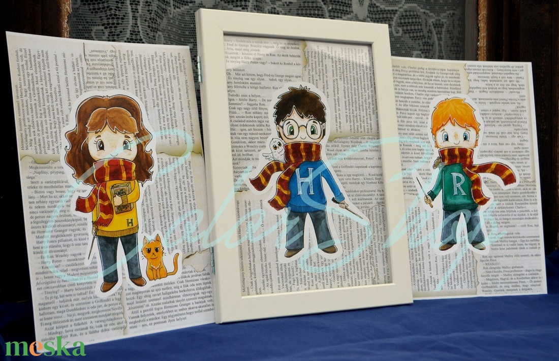 Harry Potter print szett 3 db A4 - művészet - grafika & illusztráció - Meska.hu Harry Potter print szett 3 db A4 - művészet - grafika & illusztráció - Meska.hu