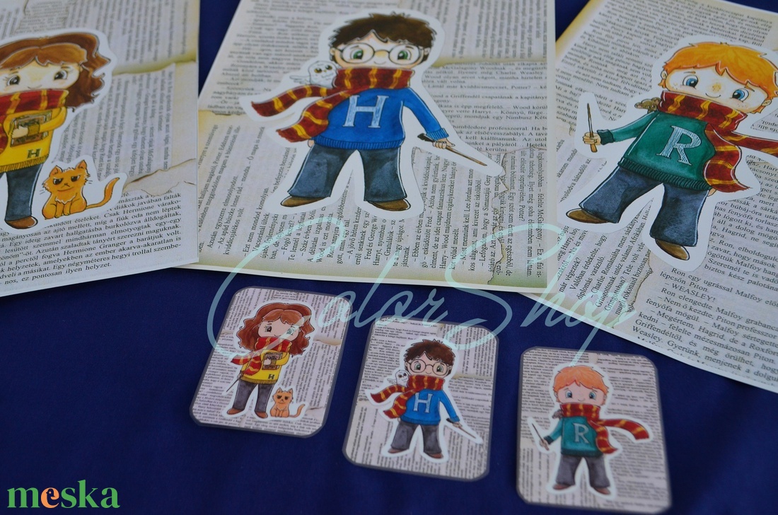 Harry Potter print és mágnes szett 3+3 db - otthon & életmód - konyhafelszerelés, tálalás - konyhai dekoráció - hűtőmágnes - Meska.hu Harry Potter print és mágnes szett 3+3 db - otthon & életmód - konyhafelszerelés, tálalás - konyhai dekoráció - hűtőmágnes - Meska.hu