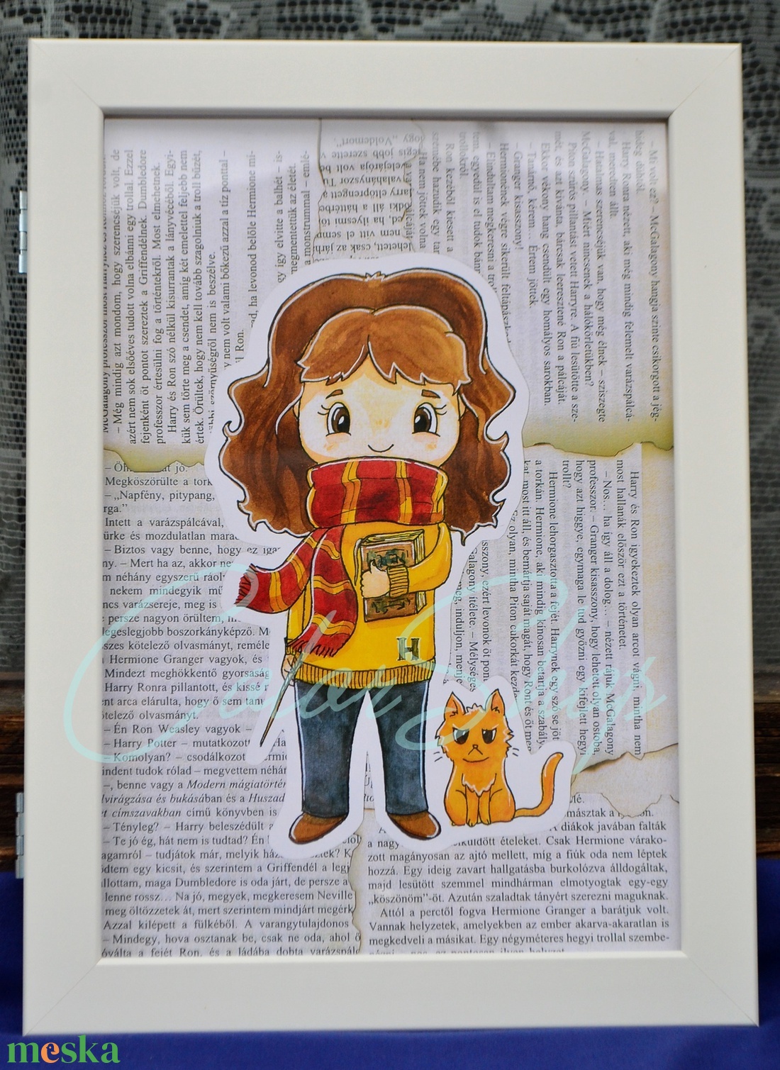 Hermione (Harry Potter) print A4 - művészet - grafika & illusztráció - Meska.hu