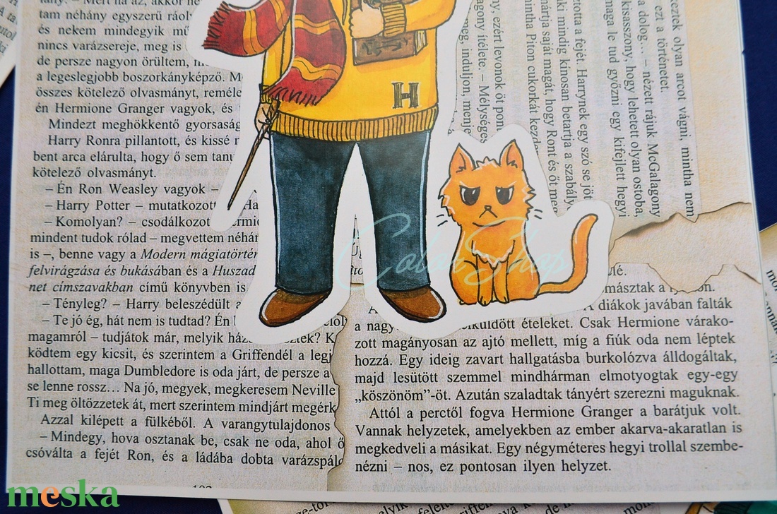 Hermione (Harry Potter) print A4 - művészet - grafika & illusztráció - Meska.hu