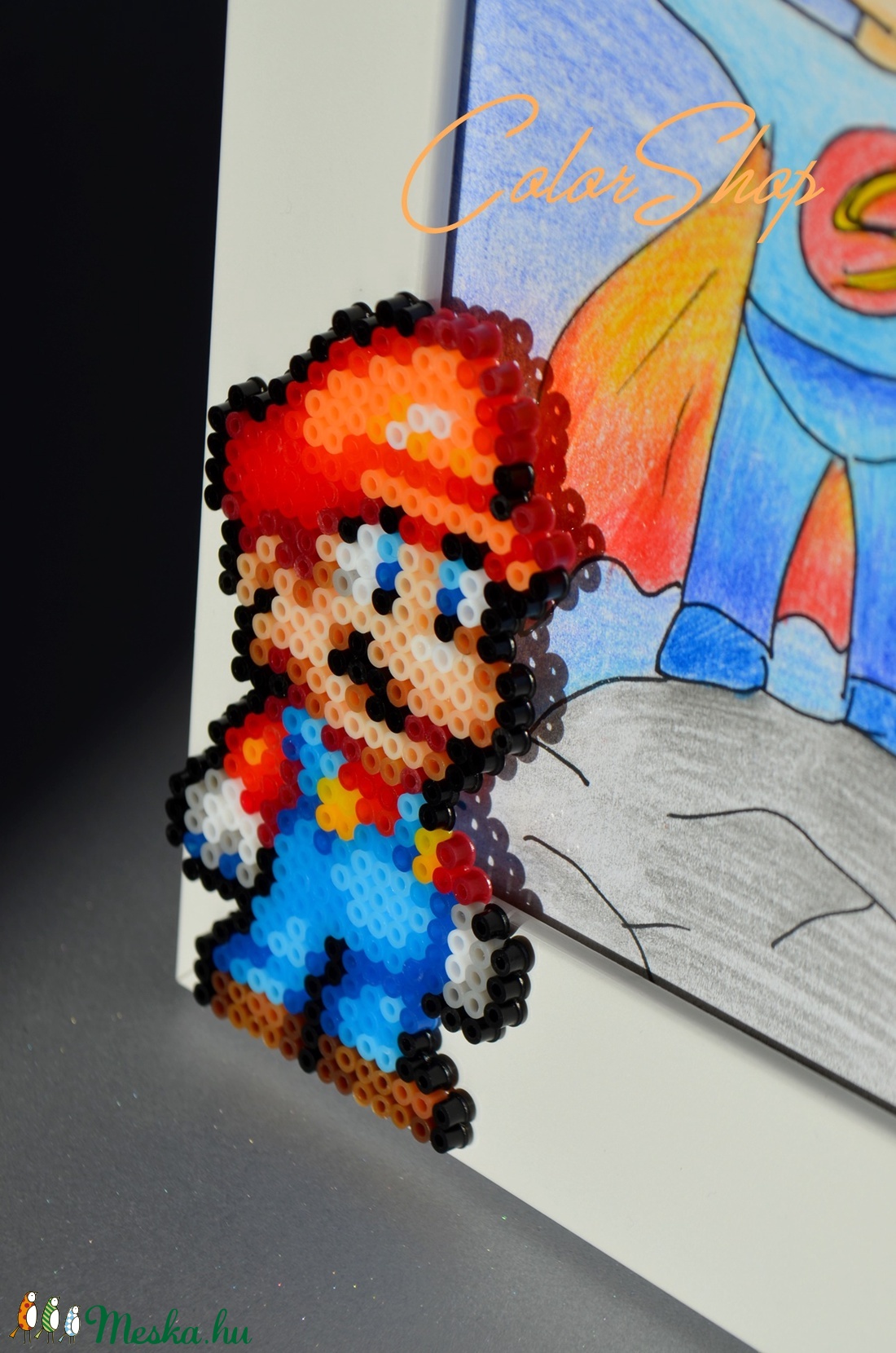 Super Mario - Dekorált fotókeret, képkeret (10x15 cm-es fotónak) - otthon & életmód - dekoráció - Meska.hu Super Mario - Dekorált fotókeret, képkeret (10x15 cm-es fotónak) - otthon & életmód - dekoráció - Meska.hu