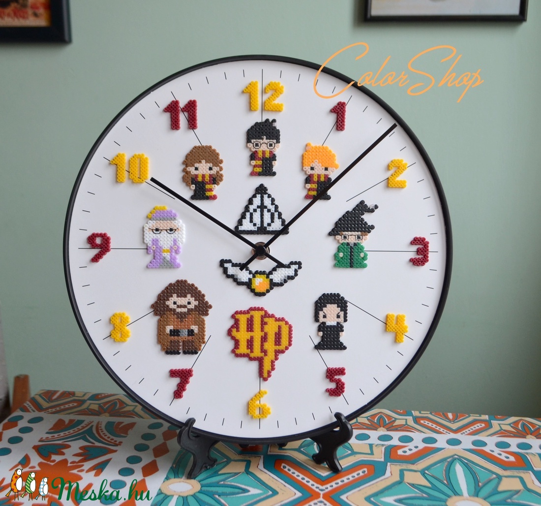 nagy, hangtalan Harry Potter falióra (30 cm) - otthon & életmód - dekoráció - Meska.hu