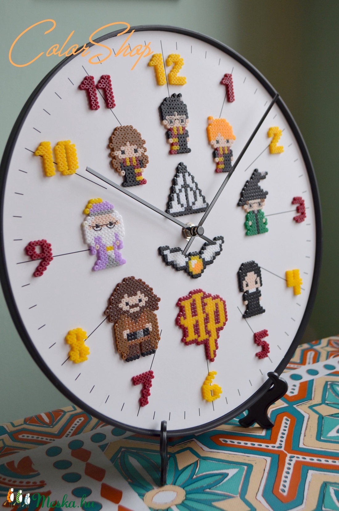 nagy, hangtalan Harry Potter falióra (30 cm) - otthon & életmód - dekoráció - Meska.hu