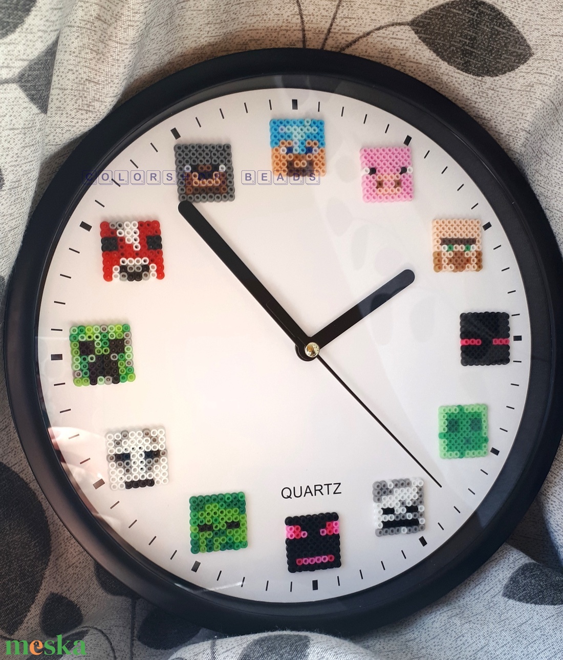 MINECRAFT falióra (23 cm) - otthon & életmód - dekoráció - fali és függő dekoráció - falióra & óra - Meska.hu MINECRAFT falióra (23 cm) - otthon & életmód - dekoráció - fali és függő dekoráció - falióra & óra - Meska.hu