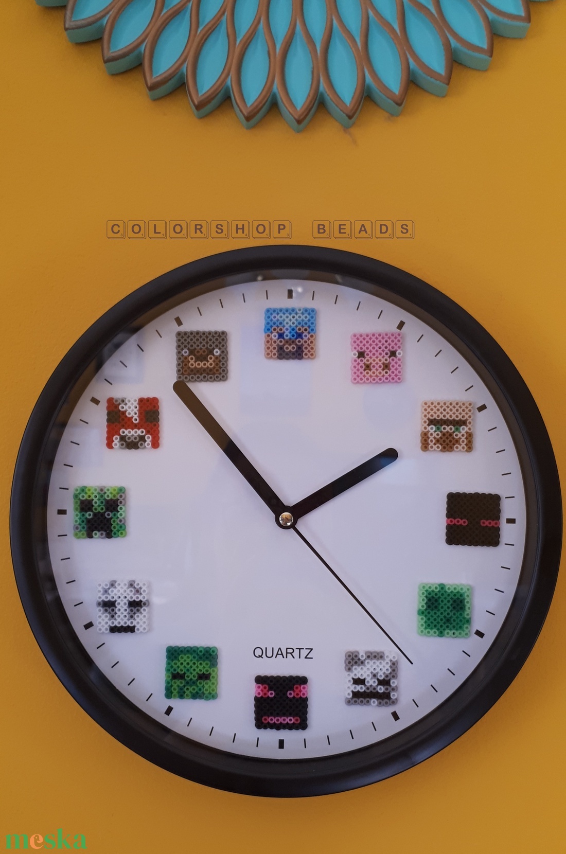 MINECRAFT falióra (23 cm) - otthon & életmód - dekoráció - fali és függő dekoráció - falióra & óra - Meska.hu MINECRAFT falióra (23 cm) - otthon & életmód - dekoráció - fali és függő dekoráció - falióra & óra - Meska.hu