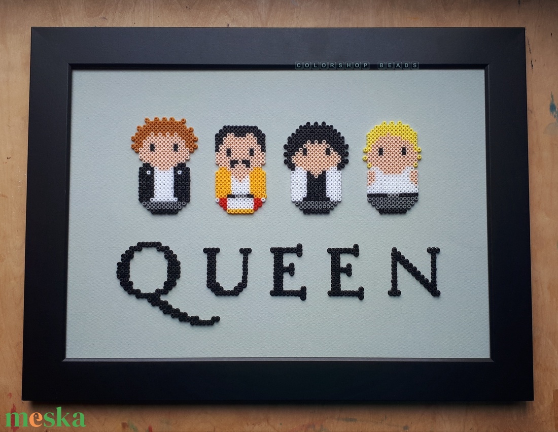 QUEEN pixel art kép - otthon & életmód - dekoráció - kép & falikép - 3d képek - Meska.hu QUEEN pixel art kép - otthon & életmód - dekoráció - kép & falikép - 3d képek - Meska.hu