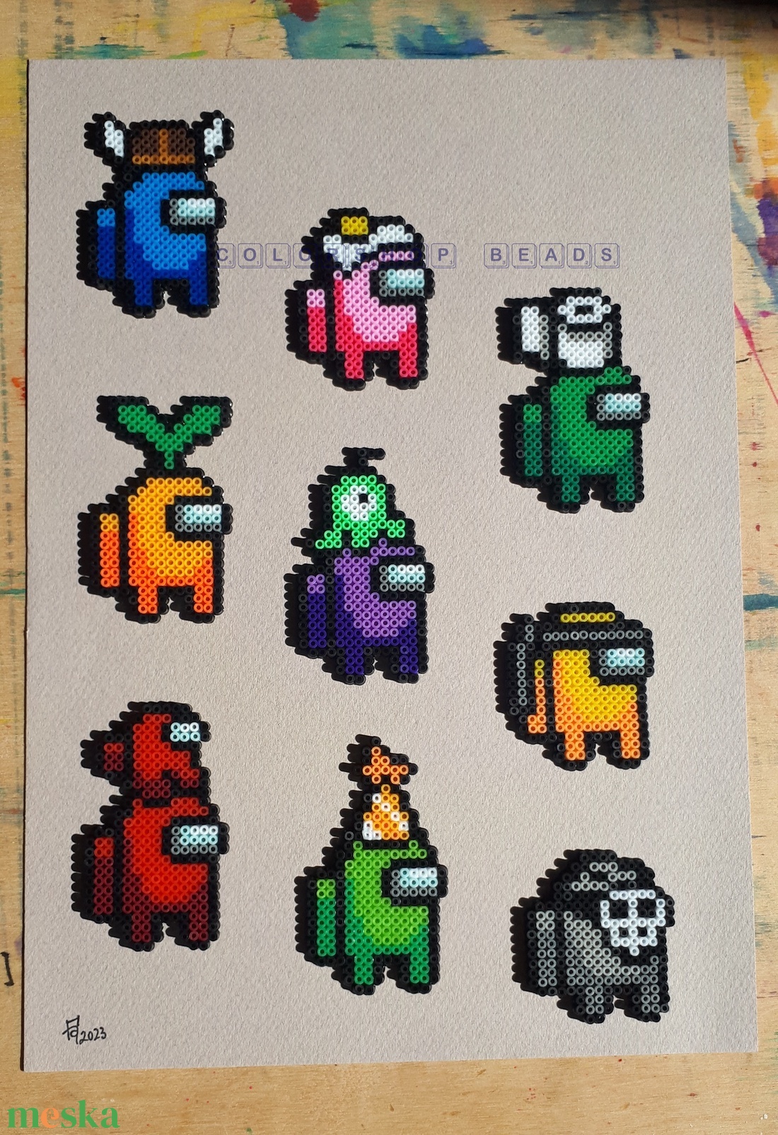 Among us - pixel art kép - otthon & életmód - dekoráció - kép & falikép - 3d képek - Meska.hu Among us - pixel art kép - otthon & életmód - dekoráció - kép & falikép - 3d képek - Meska.hu