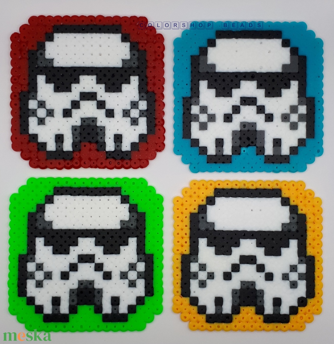 Rohamosztagosok - pixel art poháralátét szett (4 db) - otthon & életmód - konyhafelszerelés, tálalás - sütés, főzés - edényalátét - Meska.hu Rohamosztagosok - pixel art poháralátét szett (4 db) - otthon & életmód - konyhafelszerelés, tálalás - sütés, főzés - edényalátét - Meska.hu