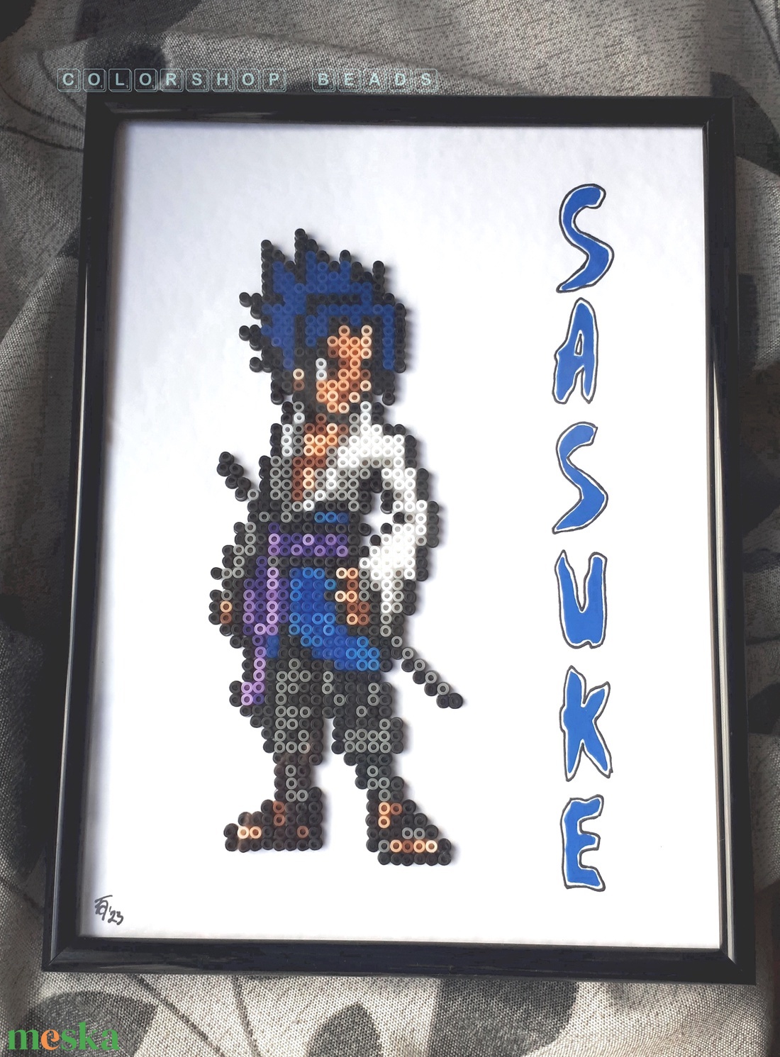 Sasuke (Naruto) pixel art kép - otthon & életmód - dekoráció - kép & falikép - 3d képek - Meska.hu Sasuke (Naruto) pixel art kép - otthon & életmód - dekoráció - kép & falikép - 3d képek - Meska.hu