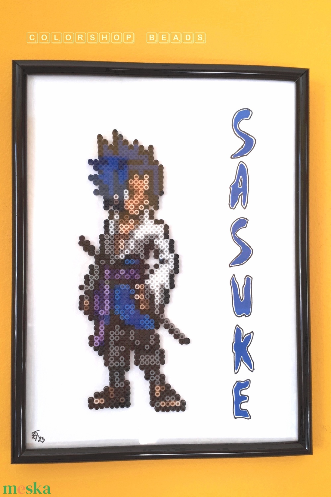 Sasuke (Naruto) pixel art kép - otthon & életmód - dekoráció - kép & falikép - 3d képek - Meska.hu Sasuke (Naruto) pixel art kép - otthon & életmód - dekoráció - kép & falikép - 3d képek - Meska.hu