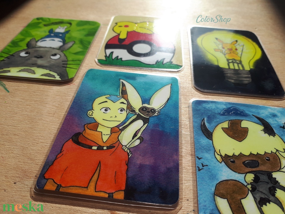PIKACHU/AANG/TOTORO hűtőmágnes szett 5 db - otthon & életmód - konyhafelszerelés, tálalás - konyhai dekoráció - hűtőmágnes - Meska.hu PIKACHU/AANG/TOTORO hűtőmágnes szett 5 db - otthon & életmód - konyhafelszerelés, tálalás - konyhai dekoráció - hűtőmágnes - Meska.hu