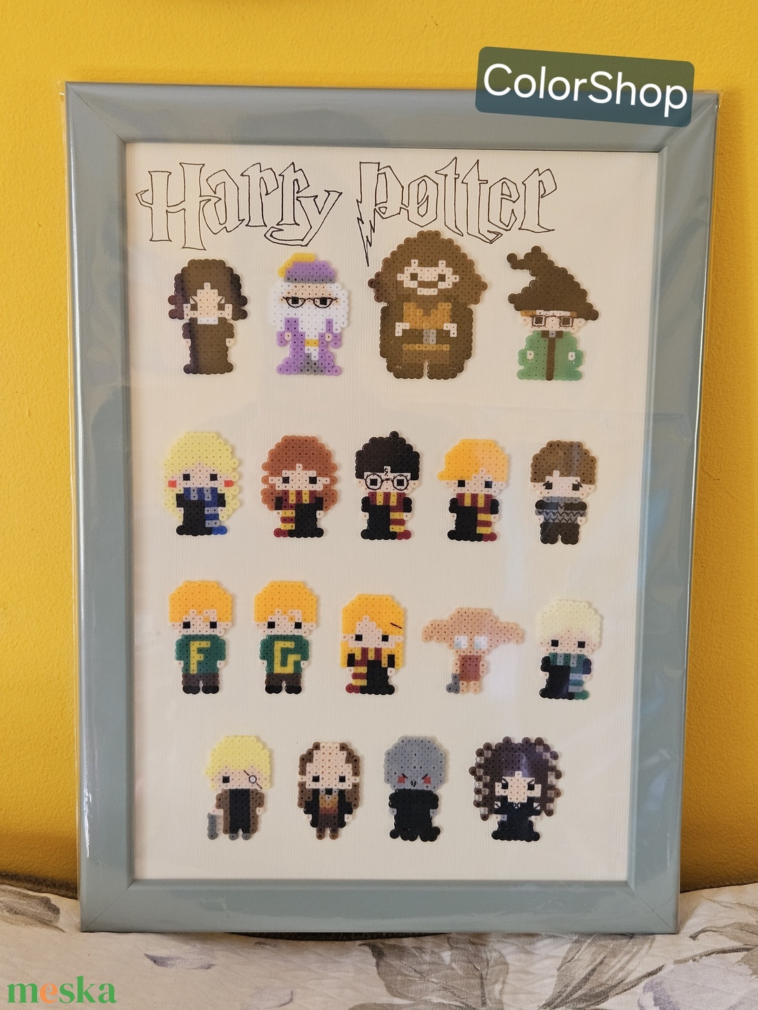 Harry Potter - pixel art kép A4 - otthon & életmód - dekoráció - kép & falikép - 3d képek - Meska.hu Harry Potter - pixel art kép A4 - otthon & életmód - dekoráció - kép & falikép - 3d képek - Meska.hu
