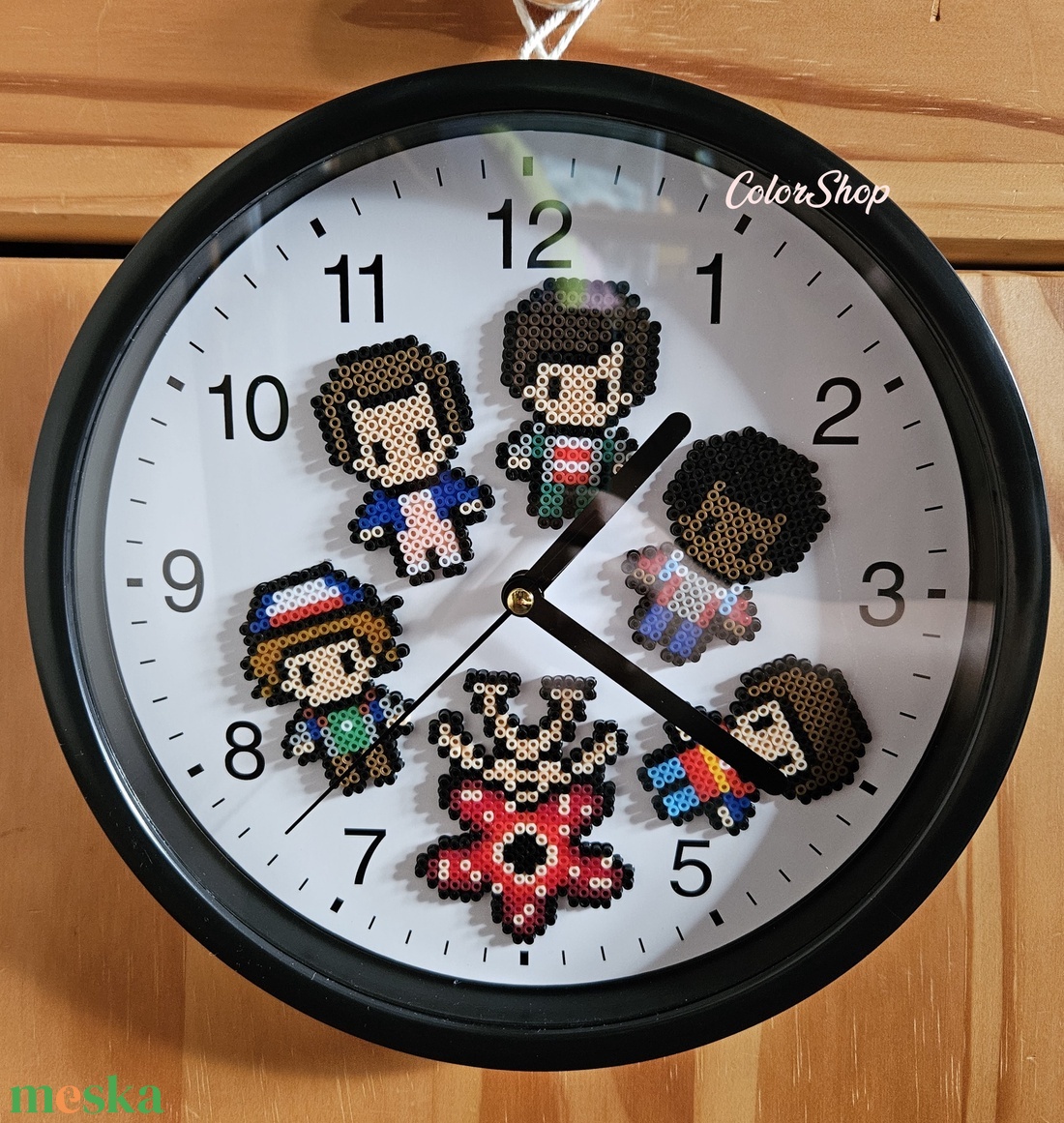 STRANGER THINGS halk falióra (23 cm) - otthon & életmód - dekoráció - fali és függő dekoráció - falióra & óra - Meska.hu