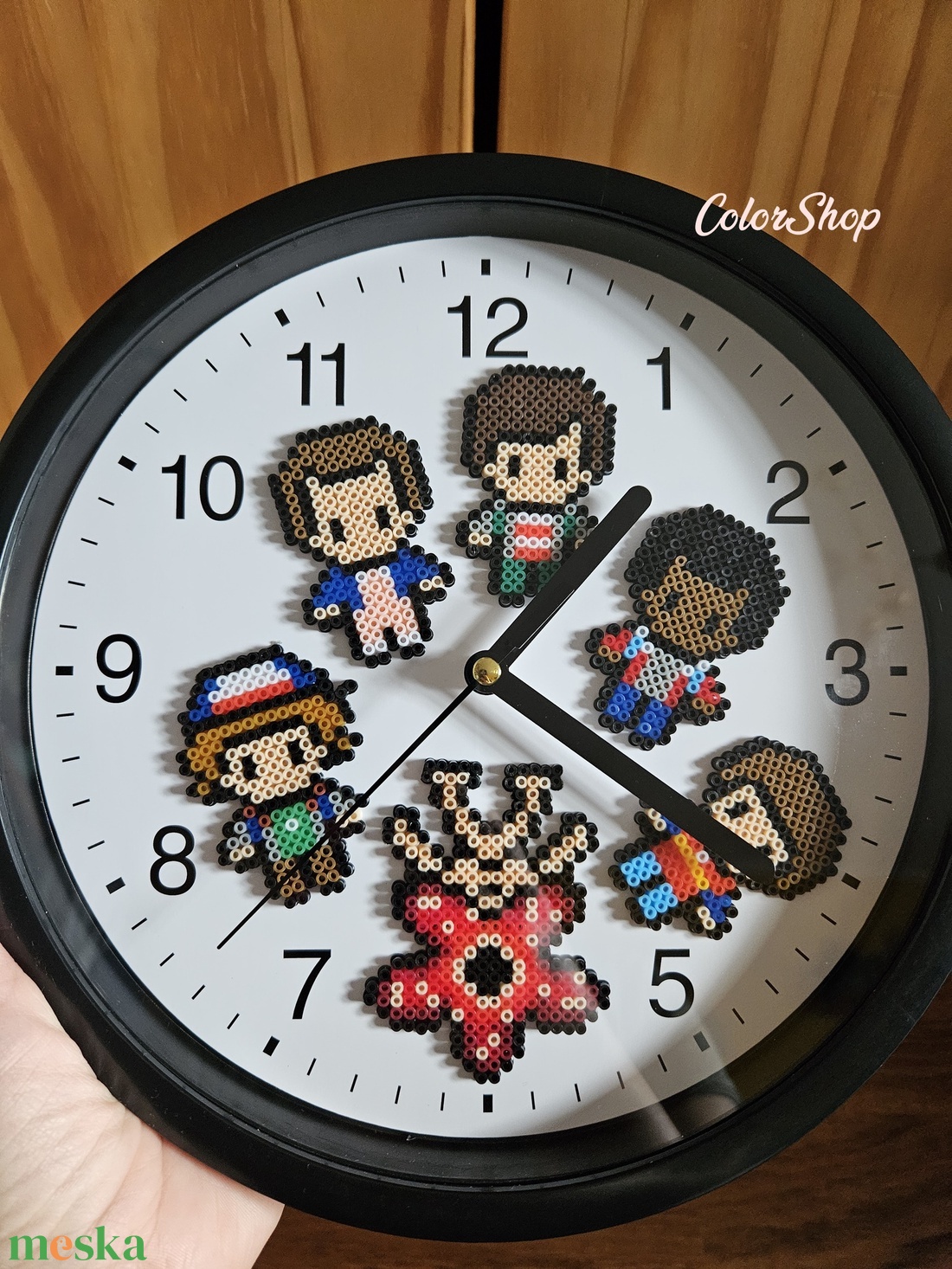 STRANGER THINGS halk falióra (23 cm) - otthon & életmód - dekoráció - fali és függő dekoráció - falióra & óra - Meska.hu