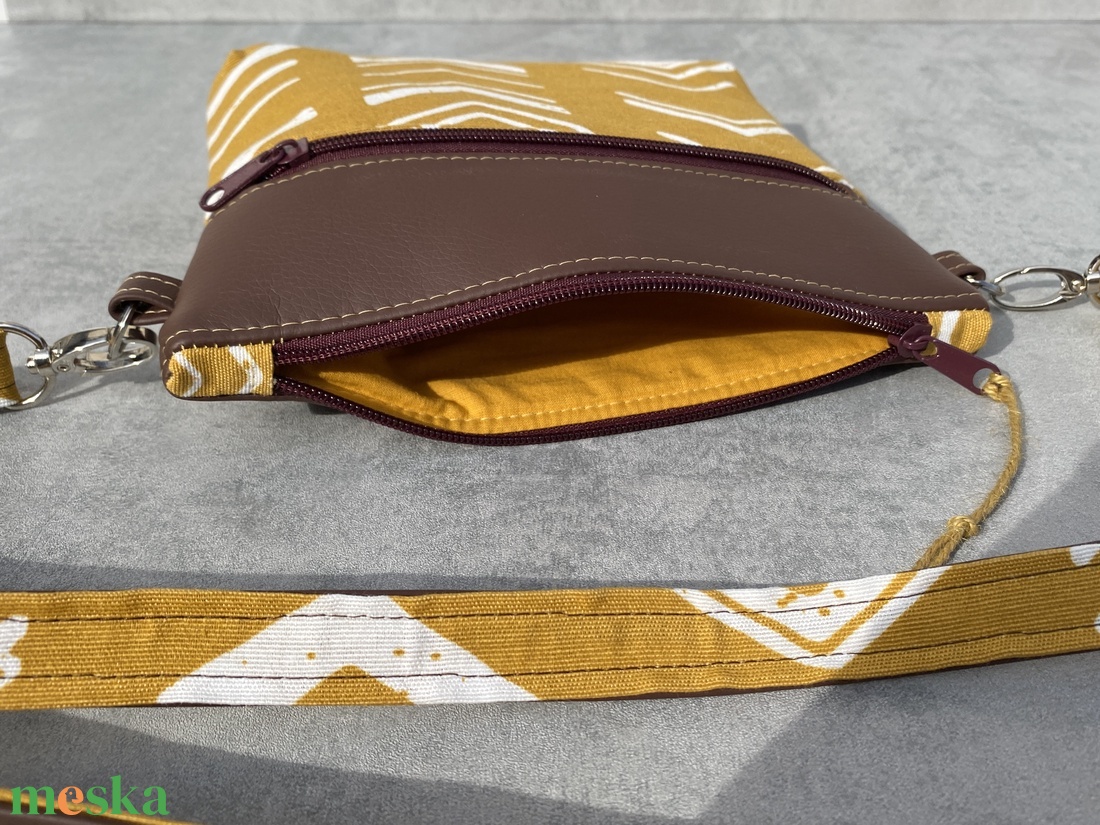 Crossbody Mustársárga etno mintás - táska & tok - kézitáska & válltáska - vállon átvethető táska - Meska.hu Crossbody Mustársárga etno mintás - táska & tok - kézitáska & válltáska - vállon átvethető táska - Meska.hu