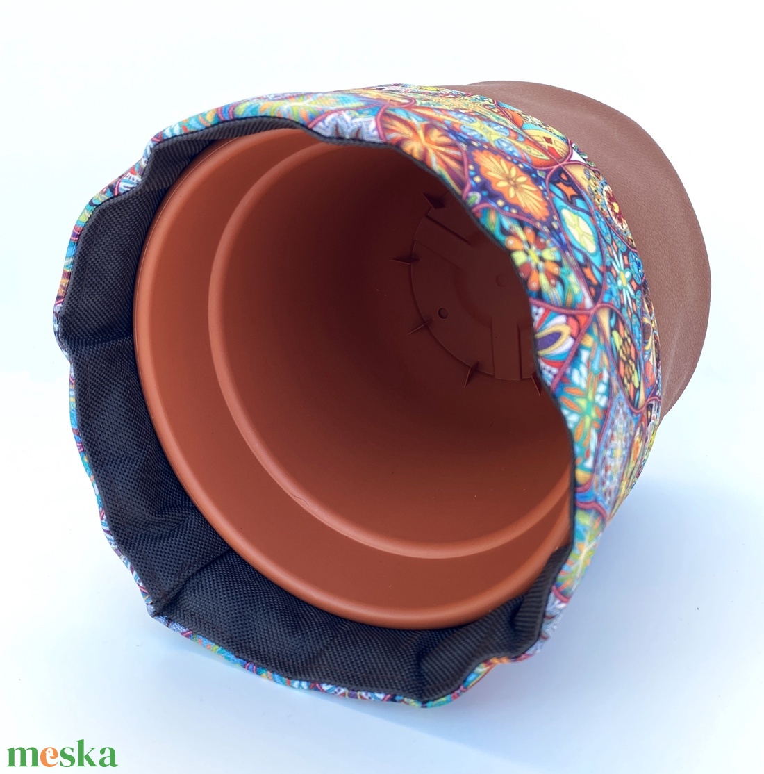 Kaspótakaró Kaleidoszkóp - otthon & életmód - dekoráció - virágdísz és tartó - cserép & kaspó - Meska.hu Kaspótakaró Kaleidoszkóp - otthon & életmód - dekoráció - virágdísz és tartó - cserép & kaspó - Meska.hu