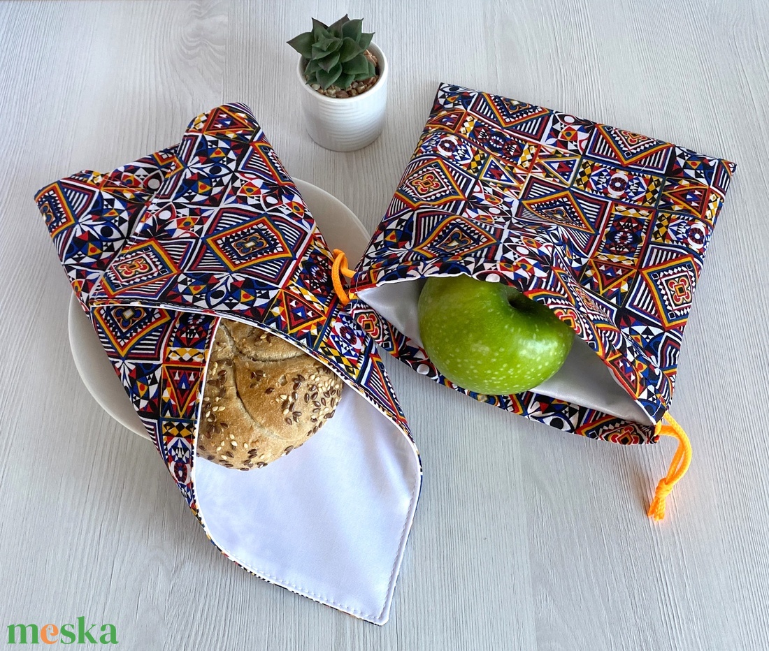 Újra szett - Újraszalvéta és Nasizacsi M Méret - Mozaik mintás - otthon & életmód - konyhafelszerelés, tálalás - konyhai textil - szalvéta - Meska.hu Újra szett - Újraszalvéta és Nasizacsi M Méret - Mozaik mintás - otthon & életmód - konyhafelszerelés, tálalás - konyhai textil - szalvéta - Meska.hu