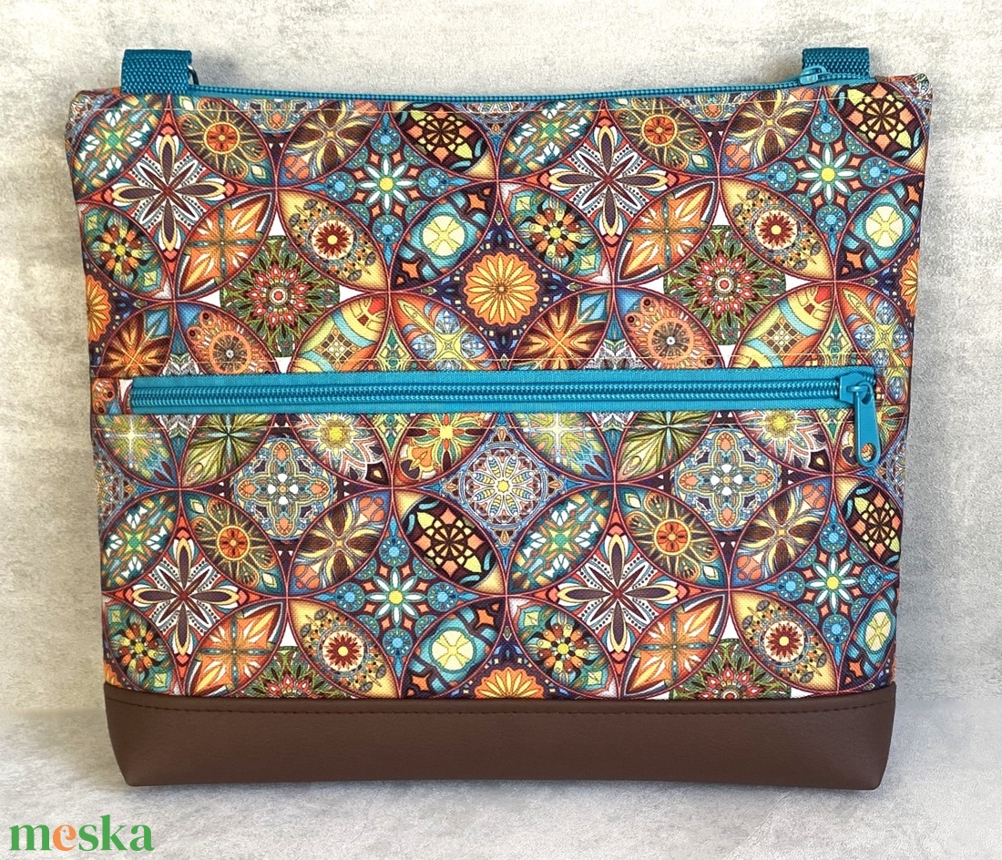 Crossbody  Mozaik   - táska & tok - kézitáska & válltáska - vállon átvethető táska - Meska.hu