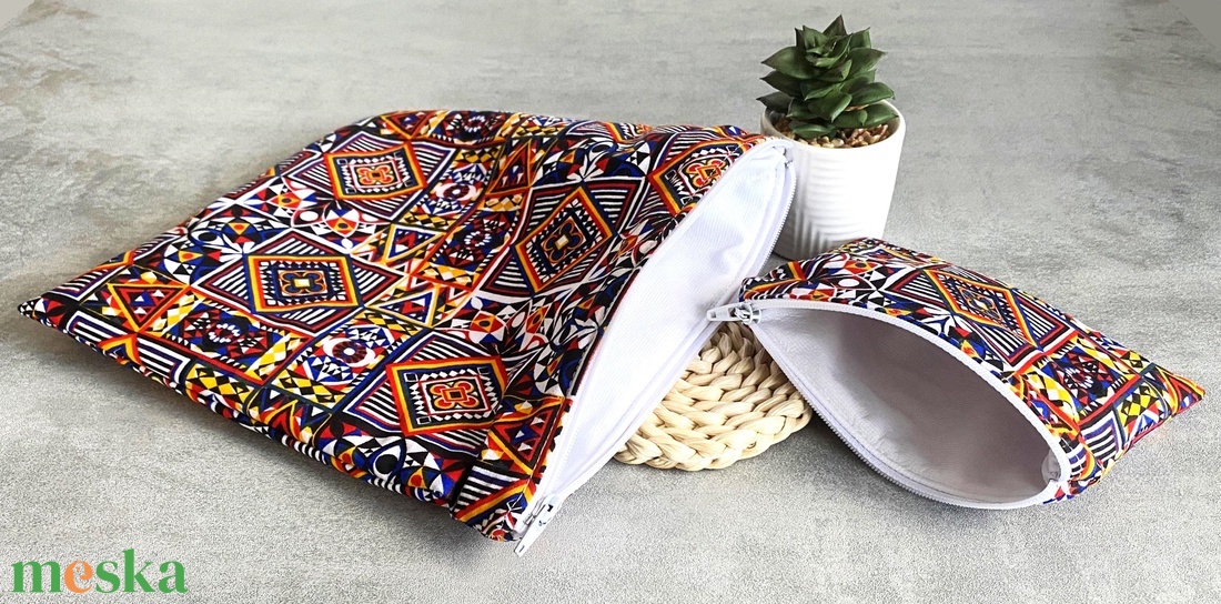 Újra szett - Mozaik mintás - Cipzáras verzió - otthon & életmód - konyhafelszerelés, tálalás - konyhai textil - szalvéta - Meska.hu Újra szett - Mozaik mintás - Cipzáras verzió - otthon & életmód - konyhafelszerelés, tálalás - konyhai textil - szalvéta - Meska.hu
