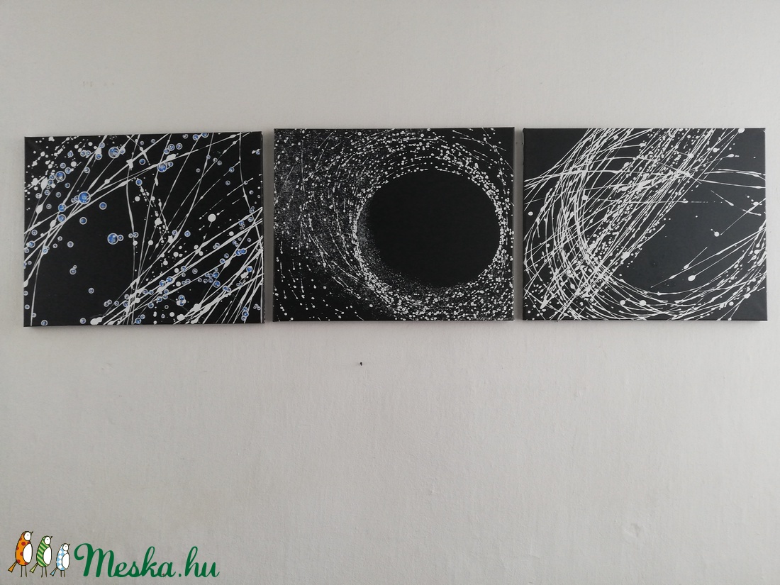 Fluid art /Akril / Fekete sorozat I. - művészet - festmény - akril - Meska.hu Fluid art /Akril / Fekete sorozat I. - művészet - festmény - akril - Meska.hu