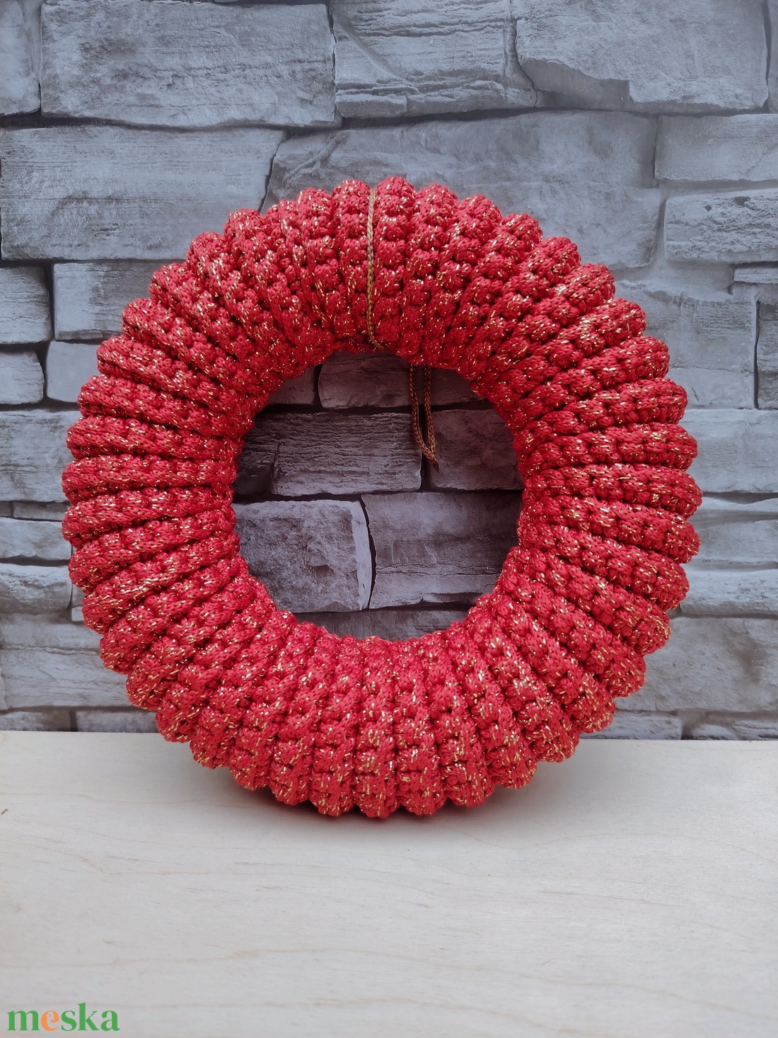 Horgolt őszi koszorú, ajtódísz alap (20 cm) / Autumnal crochet-covered wreath base - kellékek & szerszámok - dekorációs kellékek - koszorú, koszorúalap - Meska.hu Horgolt őszi koszorú, ajtódísz alap (20 cm) / Autumnal crochet-covered wreath base - kellékek & szerszámok - dekorációs kellékek - koszorú, koszorúalap - Meska.hu