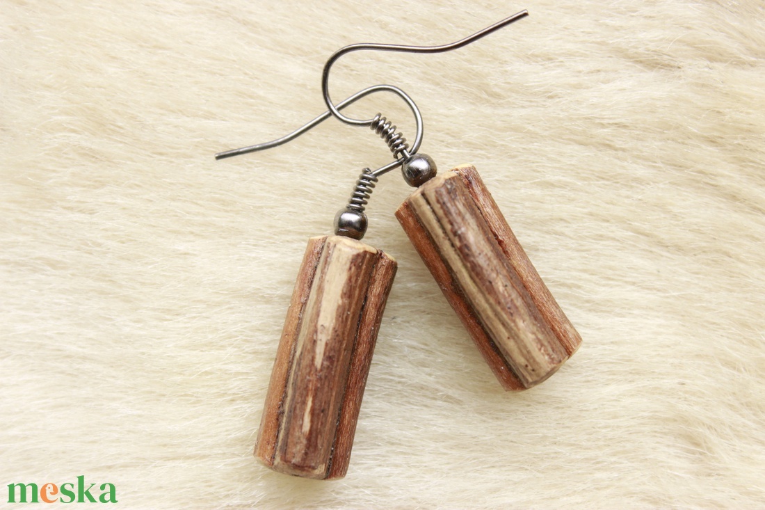 Rozmaring ág fülbevaló - ékszer - fülbevaló - lógó fülbevaló - Meska.hu