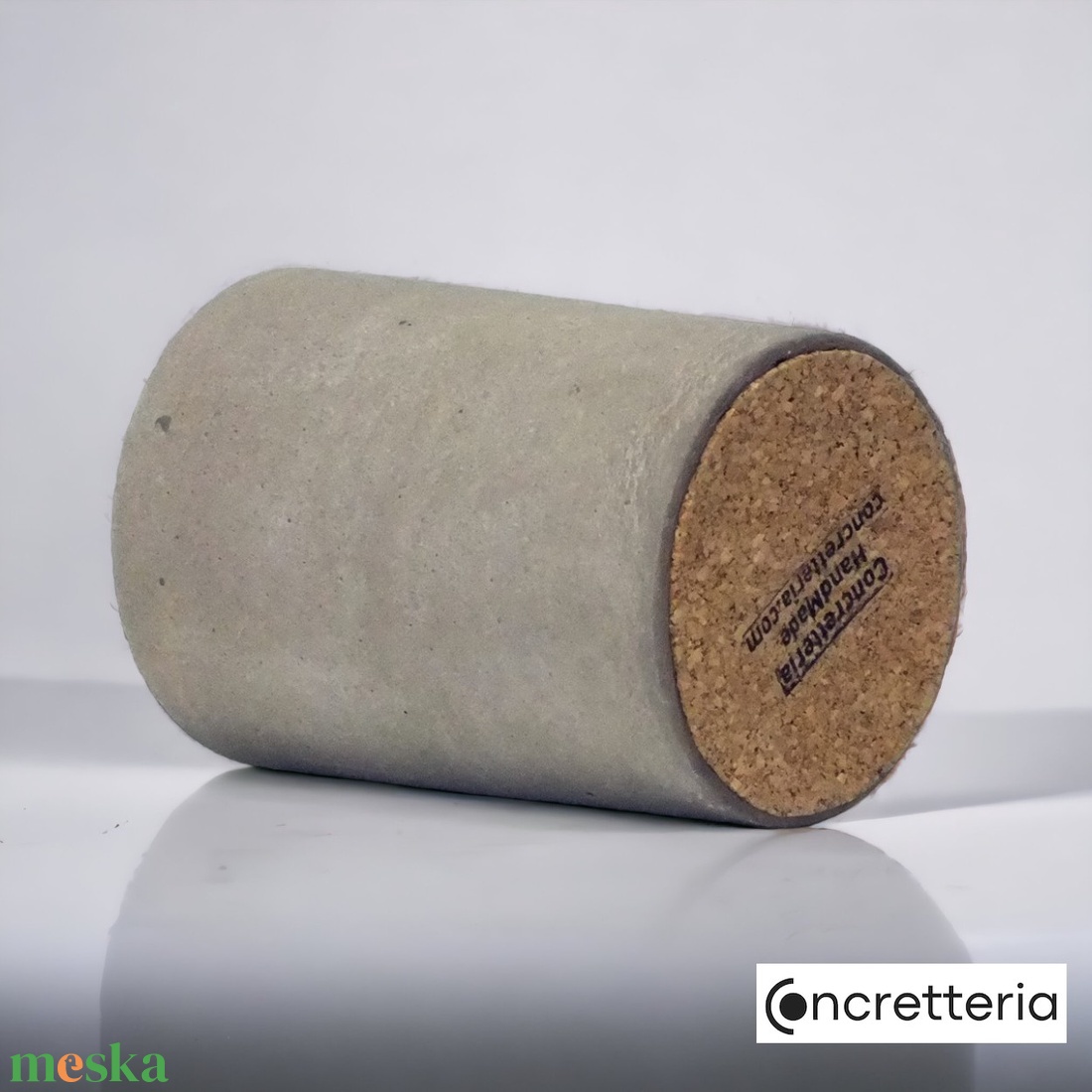 Strokka Beton Konyhai Fakanál Tartó Szürke - otthon & életmód - konyhafelszerelés, tálalás - sütés, főzés - fakanál & fakanáltartó - Meska.hu