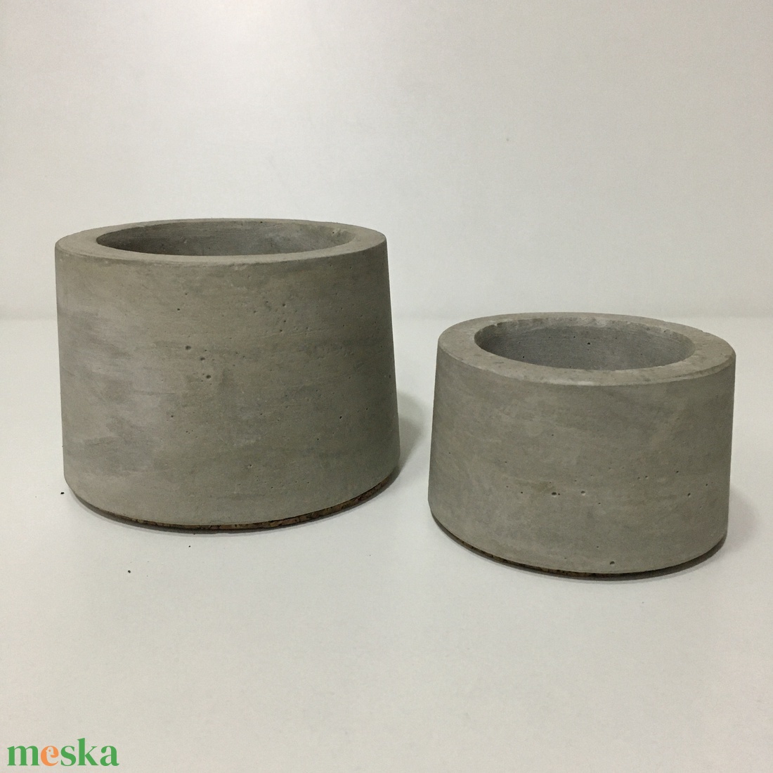 Conical Beton Kaspó szett Szürke - otthon & életmód - kisállatoknak - Meska.hu Conical Beton Kaspó szett Szürke - otthon & életmód - kisállatoknak - Meska.hu