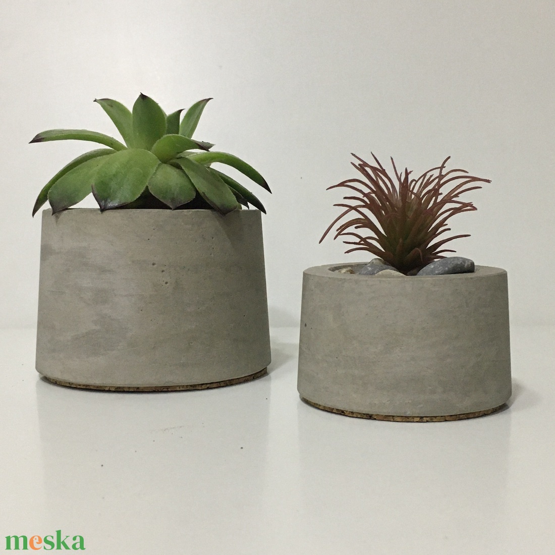 Conical Beton Kaspó szett Szürke - otthon & életmód - kisállatoknak - Meska.hu Conical Beton Kaspó szett Szürke - otthon & életmód - kisállatoknak - Meska.hu