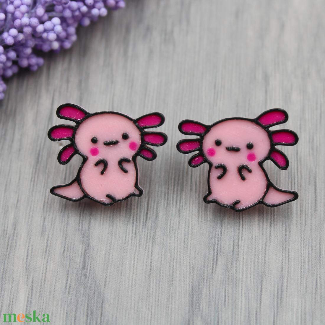 Mexikói Axolotl Fülbevaló Mini Bedugós Egyedi Ékszer Gyerekeknek Felnőtteknek - ékszer - fülbevaló - fülékszer - Meska.hu Mexikói Axolotl Fülbevaló Mini Bedugós Egyedi Ékszer Gyerekeknek Felnőtteknek - ékszer - fülbevaló - fülékszer - Meska.hu