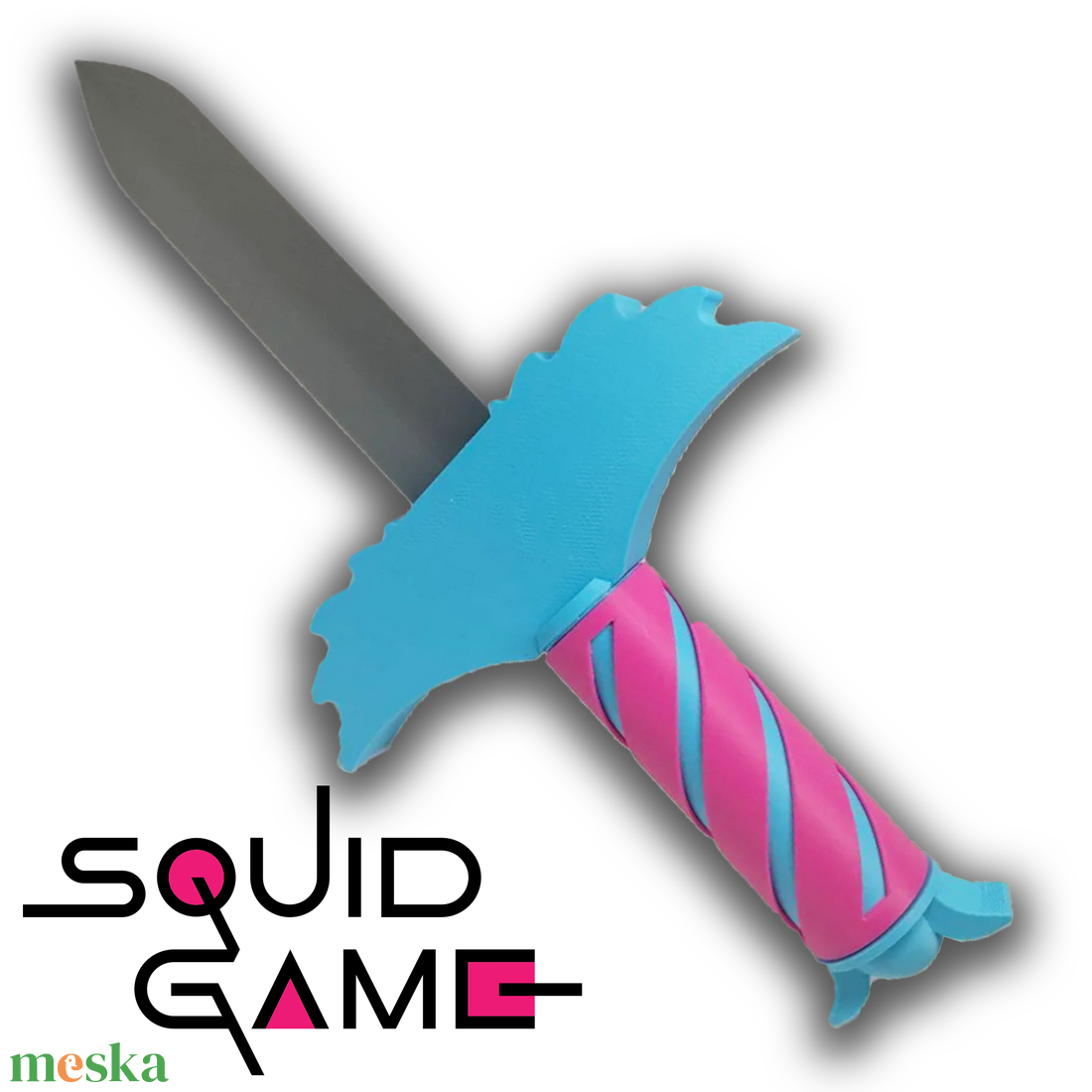 Squid Game 3D nyomtatott Kés Dísz - esküvő - dekoráció - asztaldísz - Meska.hu Squid Game 3D nyomtatott Kés Dísz - esküvő - dekoráció - asztaldísz - Meska.hu