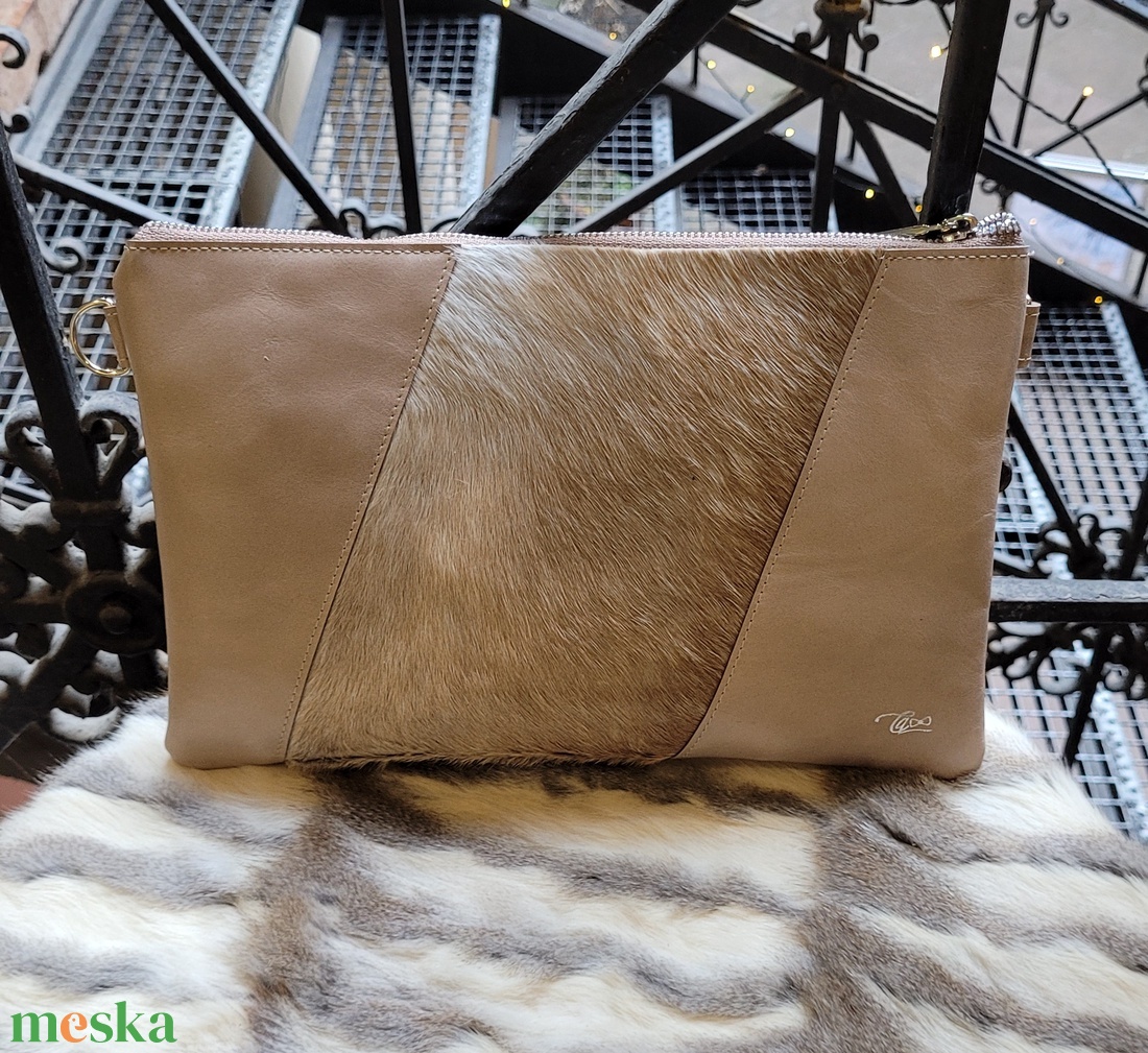 Beige fur - marhabőr táska - táska & tok - kézitáska & válltáska - kézitáska - Meska.hu Beige fur - marhabőr táska - táska & tok - kézitáska & válltáska - kézitáska - Meska.hu