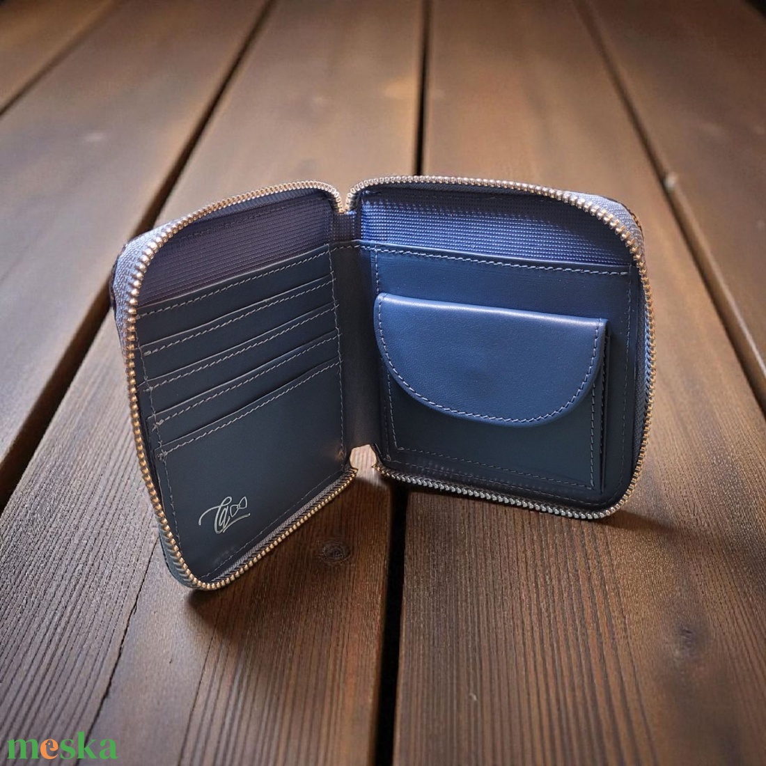 Vintage flowery - mini tárca - táska & tok - pénztárca & más tok - pénztárca - női pénztárca - Meska.hu