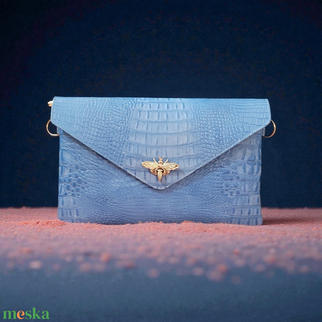 Light and bright crock - marhabőr táska - táska & tok - kézitáska & válltáska - alkalmi táska - Meska.hu