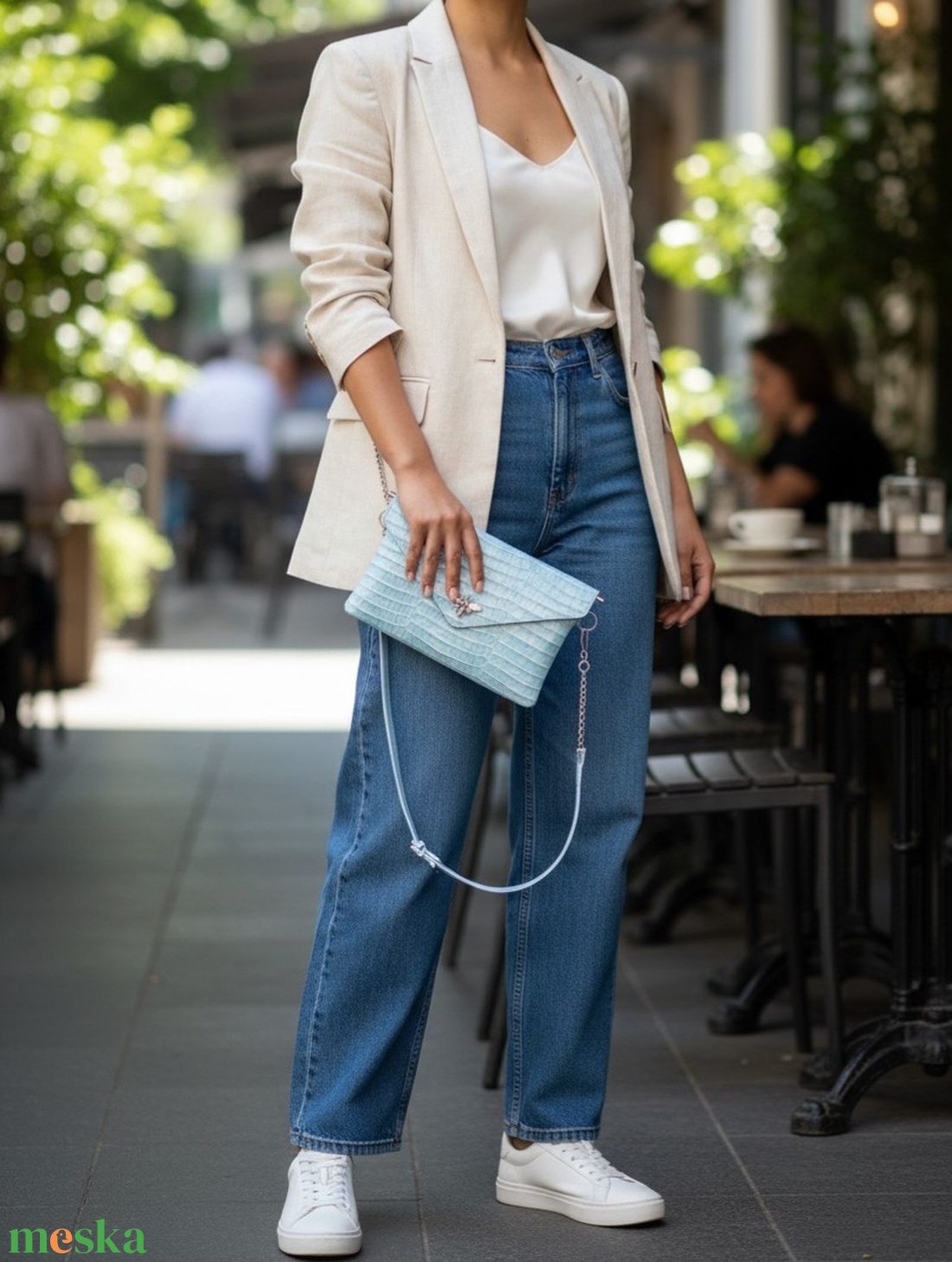 Light crock - marhabőr táska - táska & tok - kézitáska & válltáska - vállon átvethető táska - Meska.hu