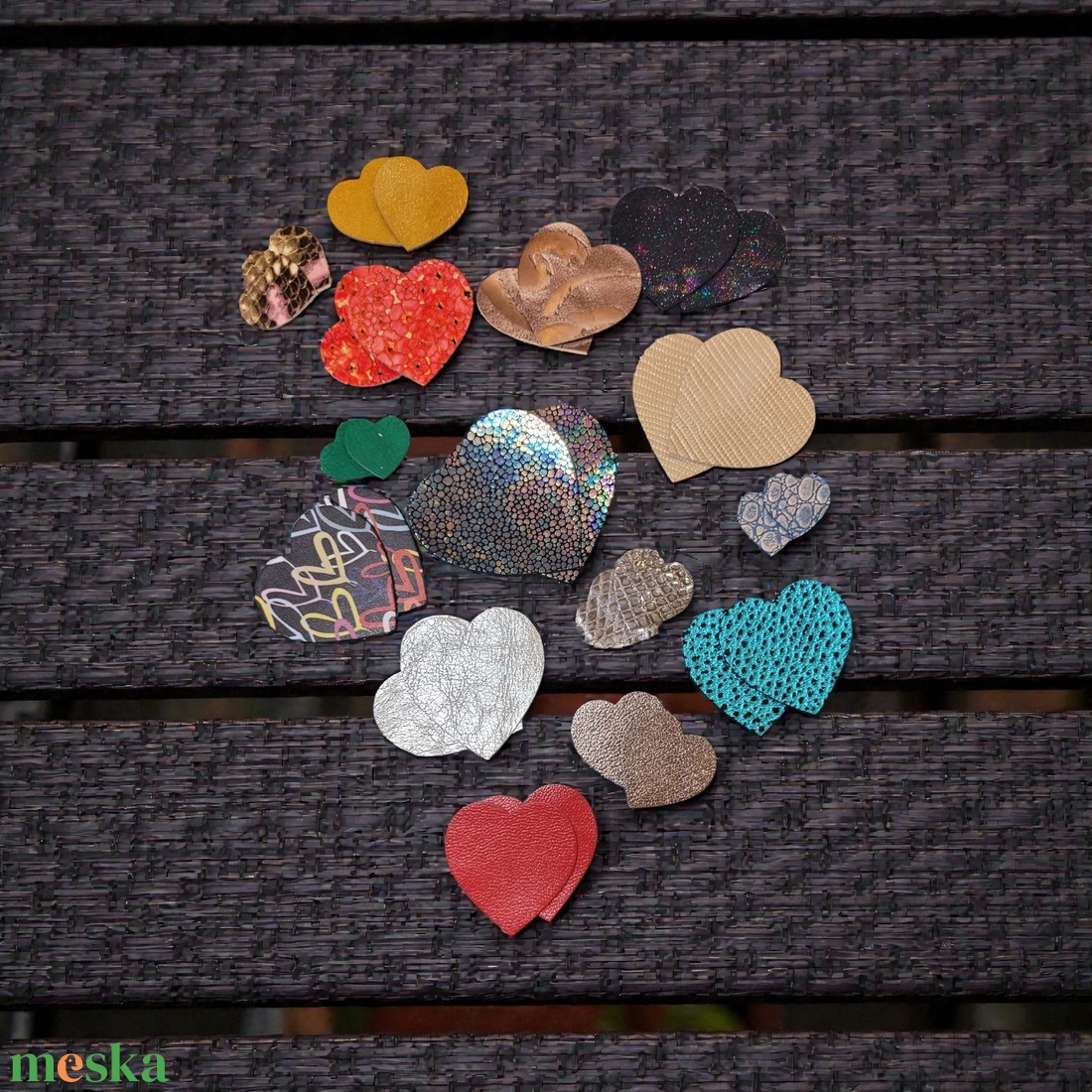 LoveCraft 11 - valódi bőr alkotó csomag - kellékek & szerszámok - rövidáru - maradék bőr anyag - Meska.hu