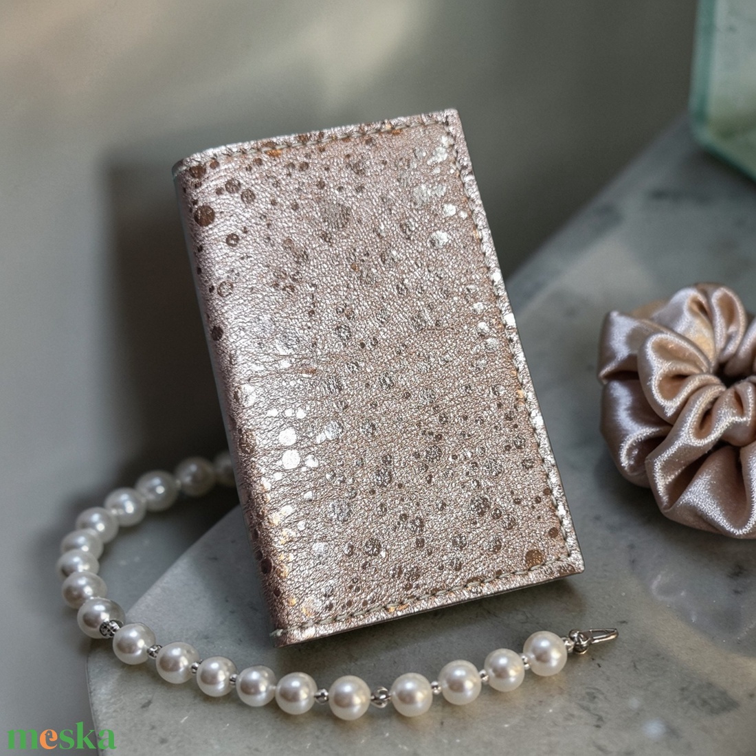 Summer rain névjegy tartó - táska & tok - pénztárca & más tok - kártyatartó & irattartó - Meska.hu