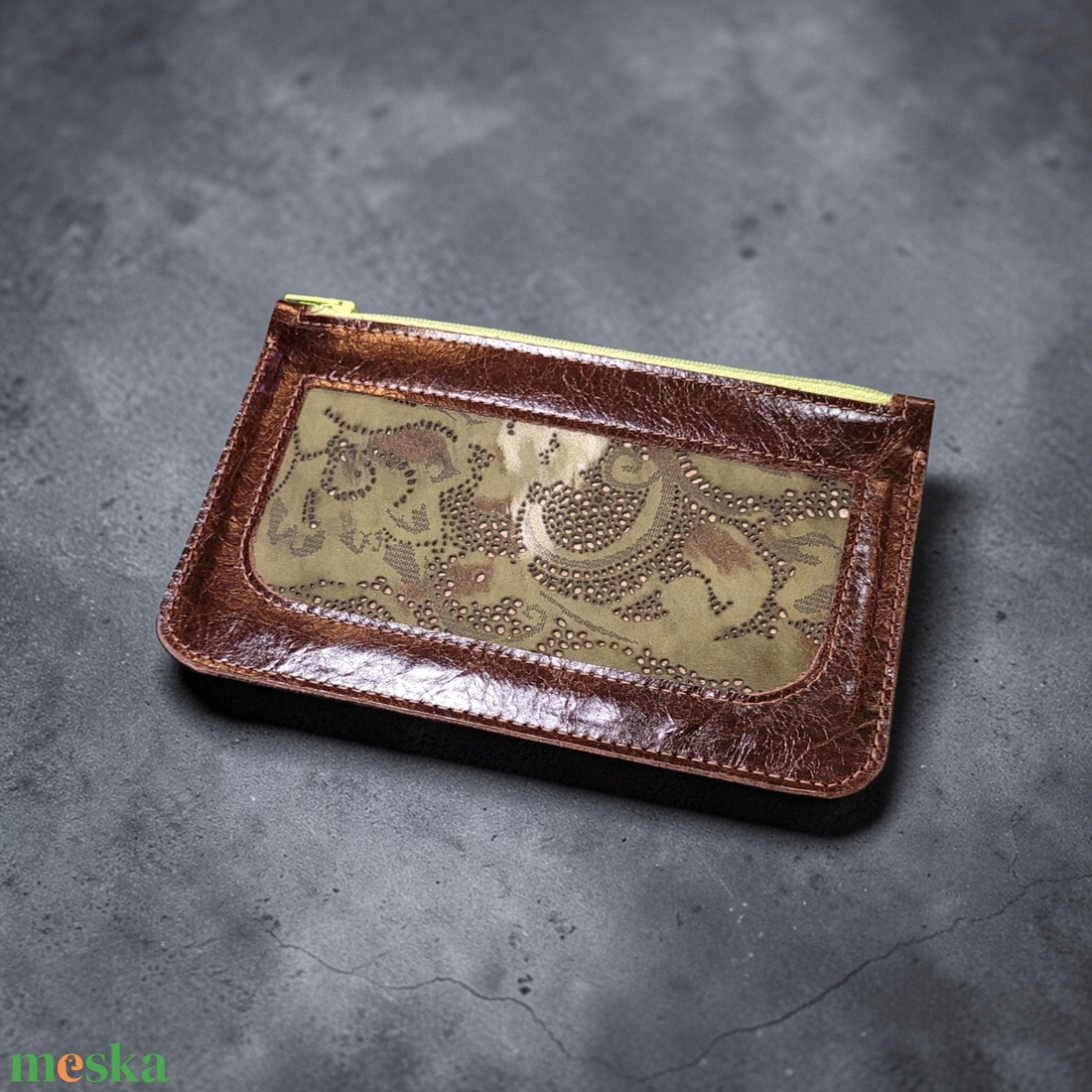 Elegancy - bőr tok - táska & tok - pénztárca & más tok - aprópénztartó - Meska.hu