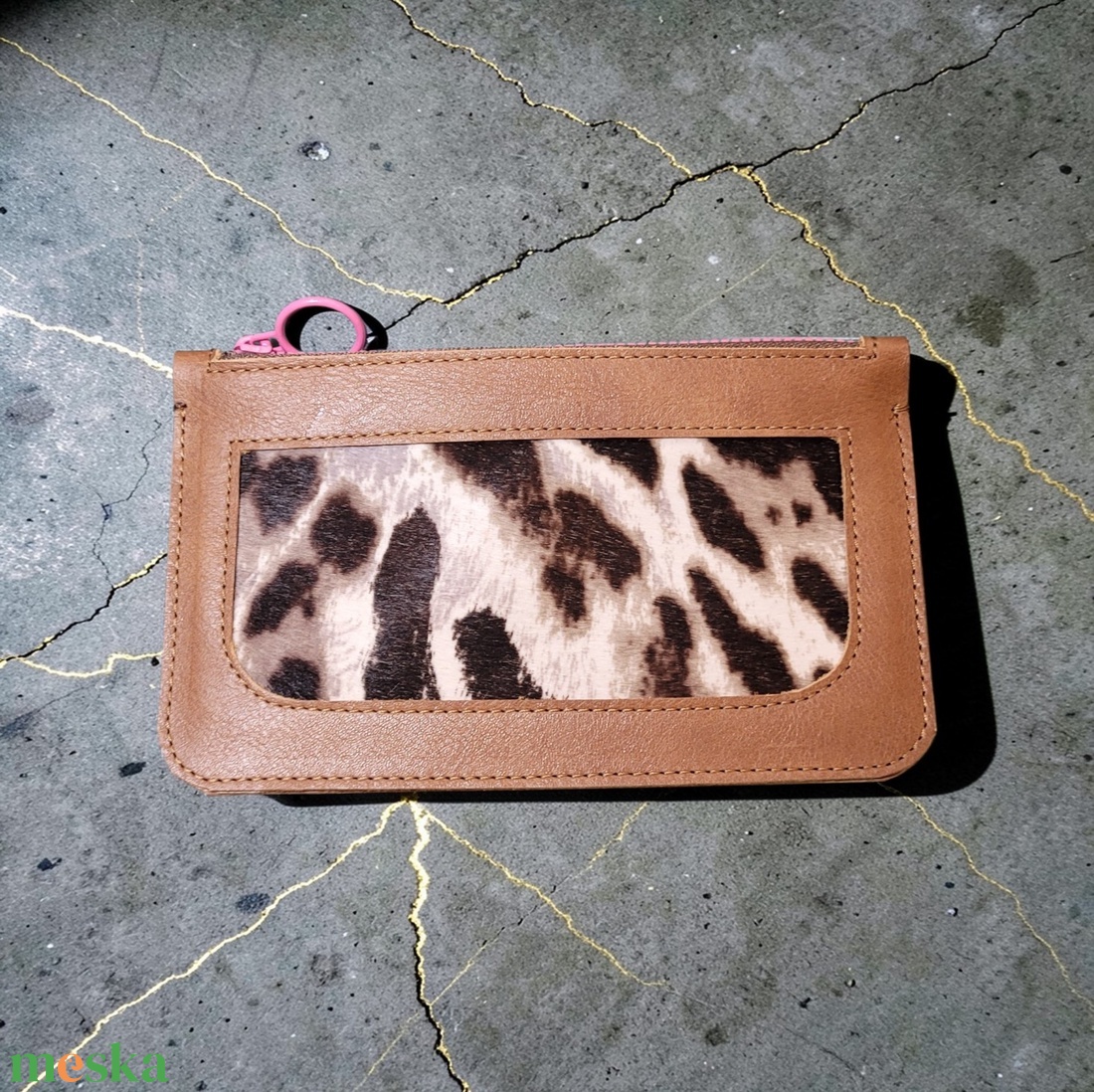 Brownie - bőr tok - táska & tok - pénztárca & más tok - aprópénztartó - Meska.hu