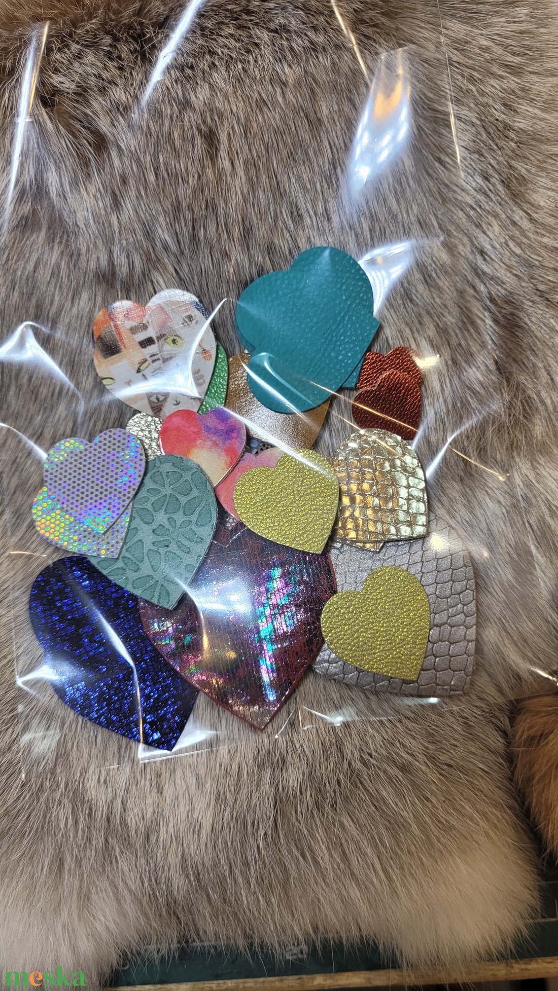 LoveCraft 13 - valódi bőr alkotó csomag - kellékek & szerszámok - rövidáru - maradék bőr anyag - Meska.hu