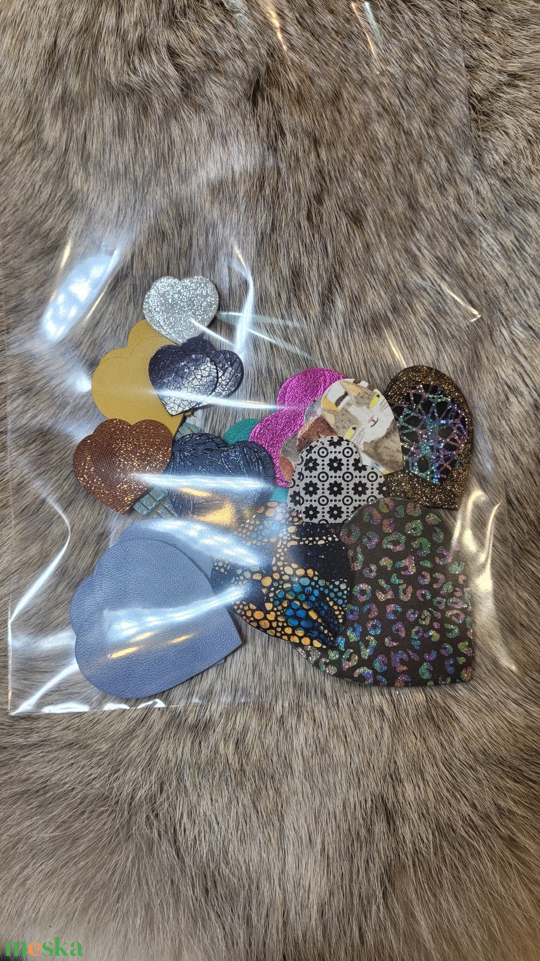 LoveCraft 12 - valódi bőr alkotó csomag - kellékek & szerszámok - rövidáru - maradék bőr anyag - Meska.hu