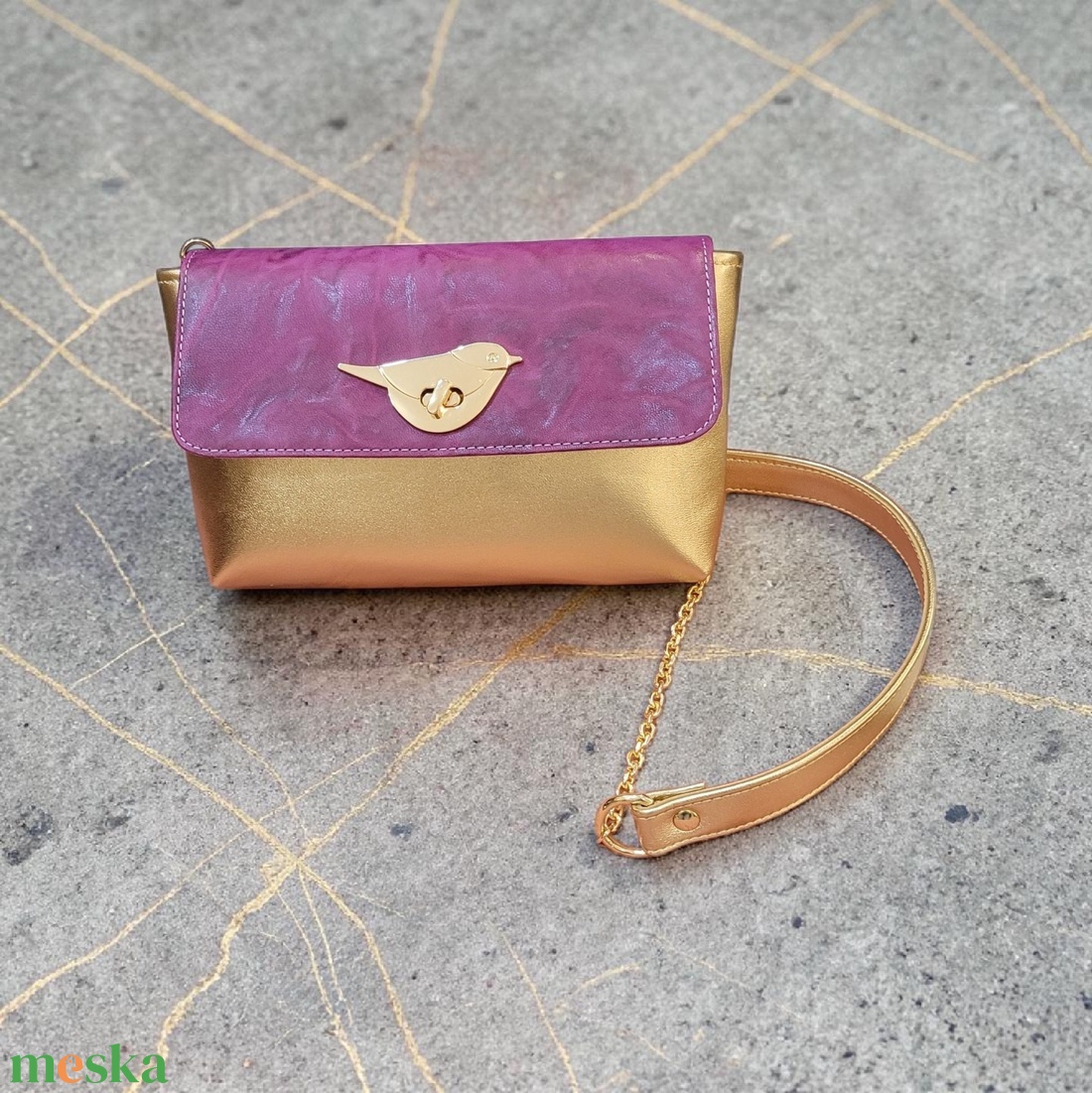 4 Lusso - bőr táska választó - táska & tok - kézitáska & válltáska - vállon átvethető táska - Meska.hu